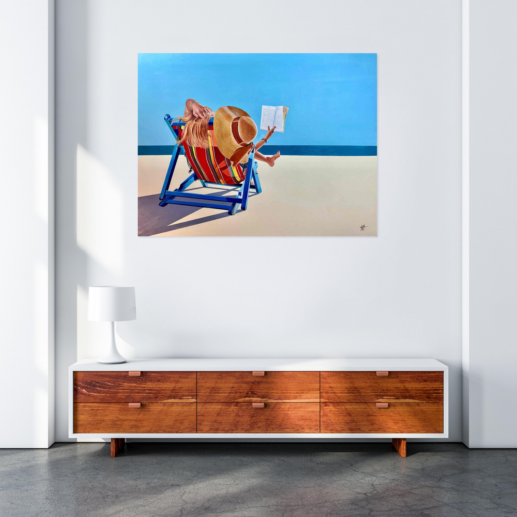 Jean-Jacques Venturini, Sous le soleil exactement, peinture - Galerie de vente et d’achat d’art contemporain en ligne Artalistic