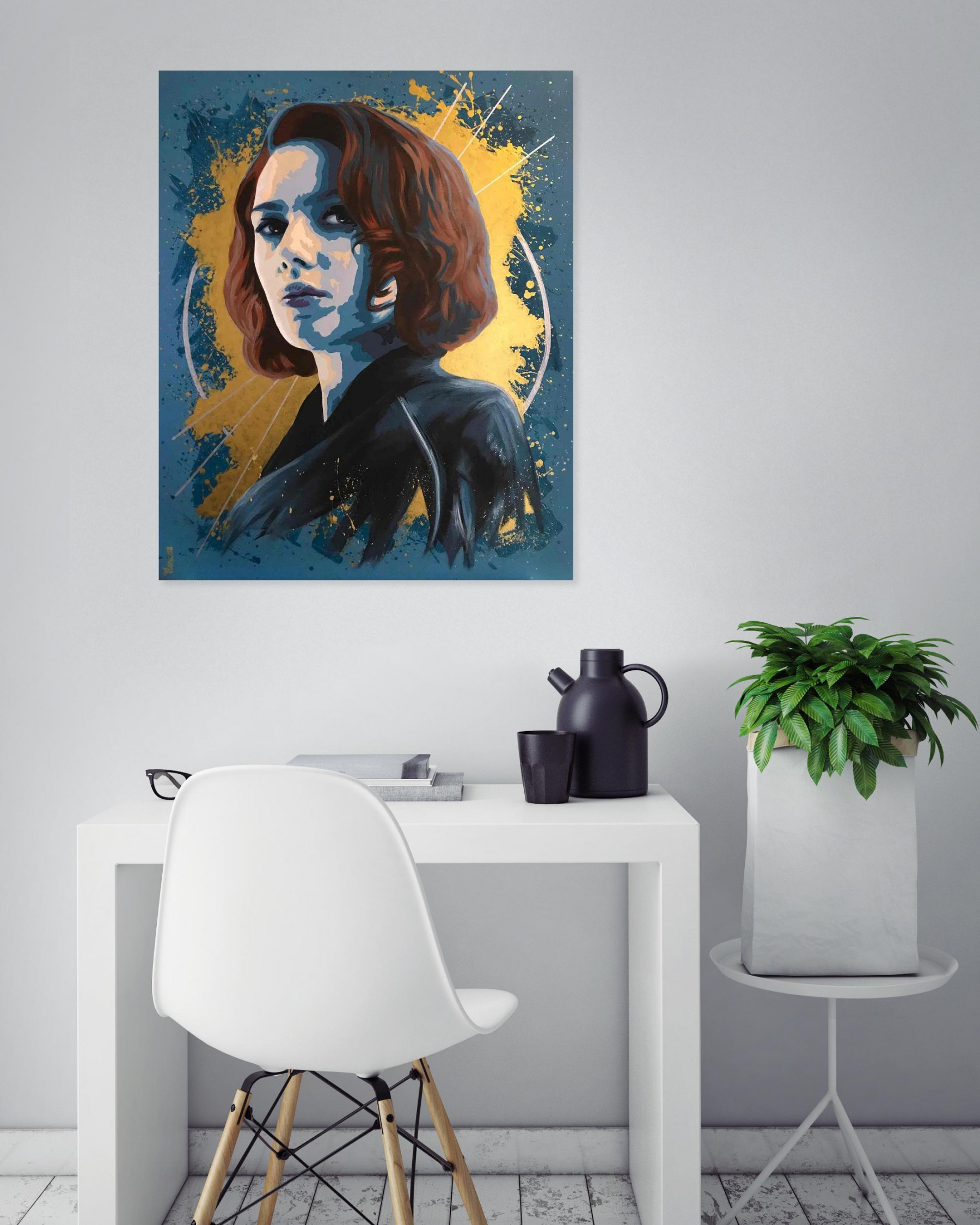 Nonoss, Scarlett, peinture - Galerie de vente et d’achat d’art contemporain en ligne Artalistic