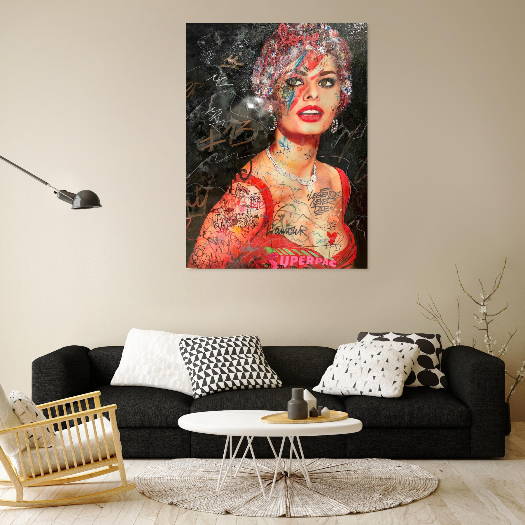 Mr Pablo Costa, Amour, peinture - Galerie de vente et d’achat d’art contemporain en ligne Artalistic
