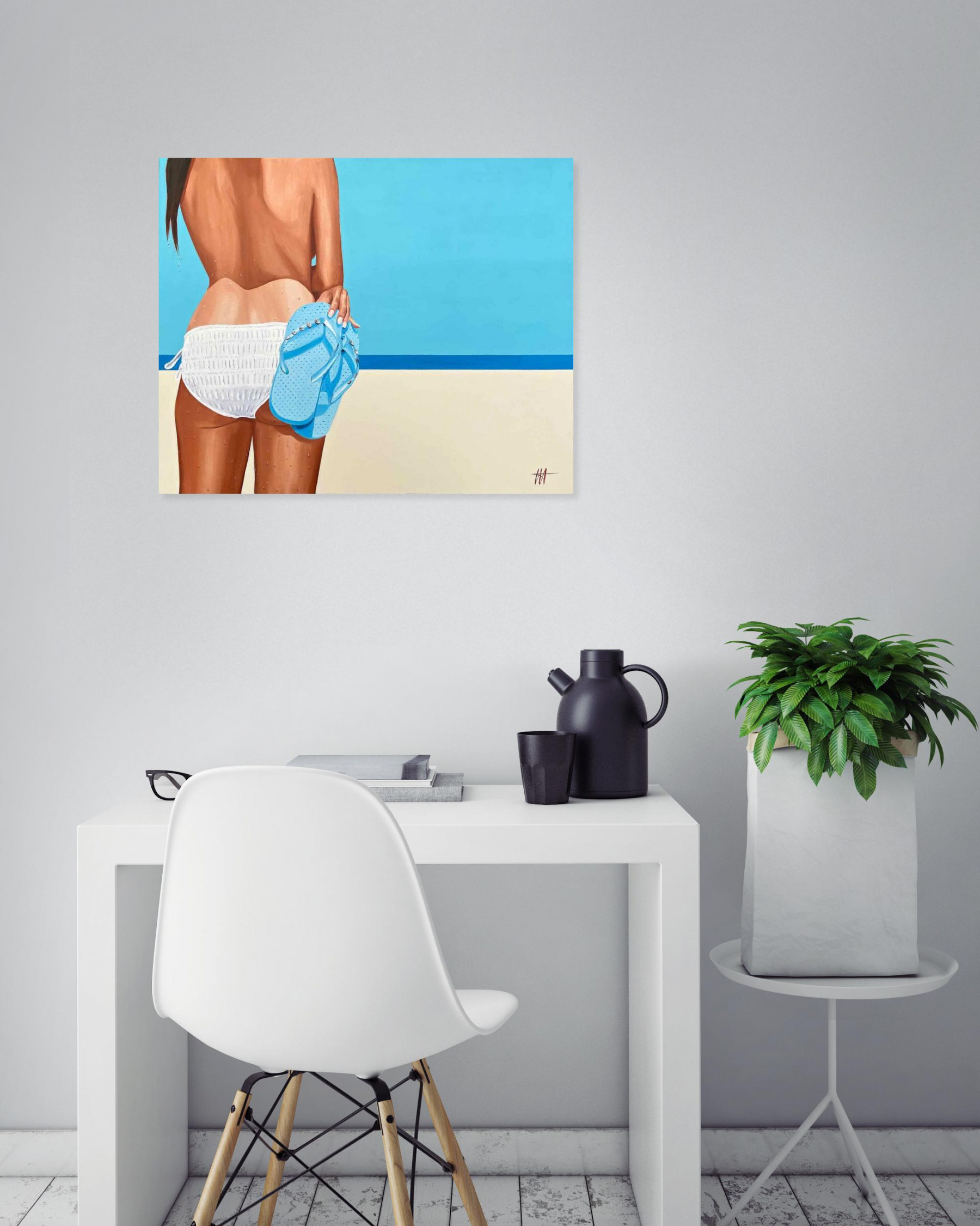 Jean-Jacques Venturini, Sous le soleil exactement, peinture - Galerie de vente et d’achat d’art contemporain en ligne Artalistic