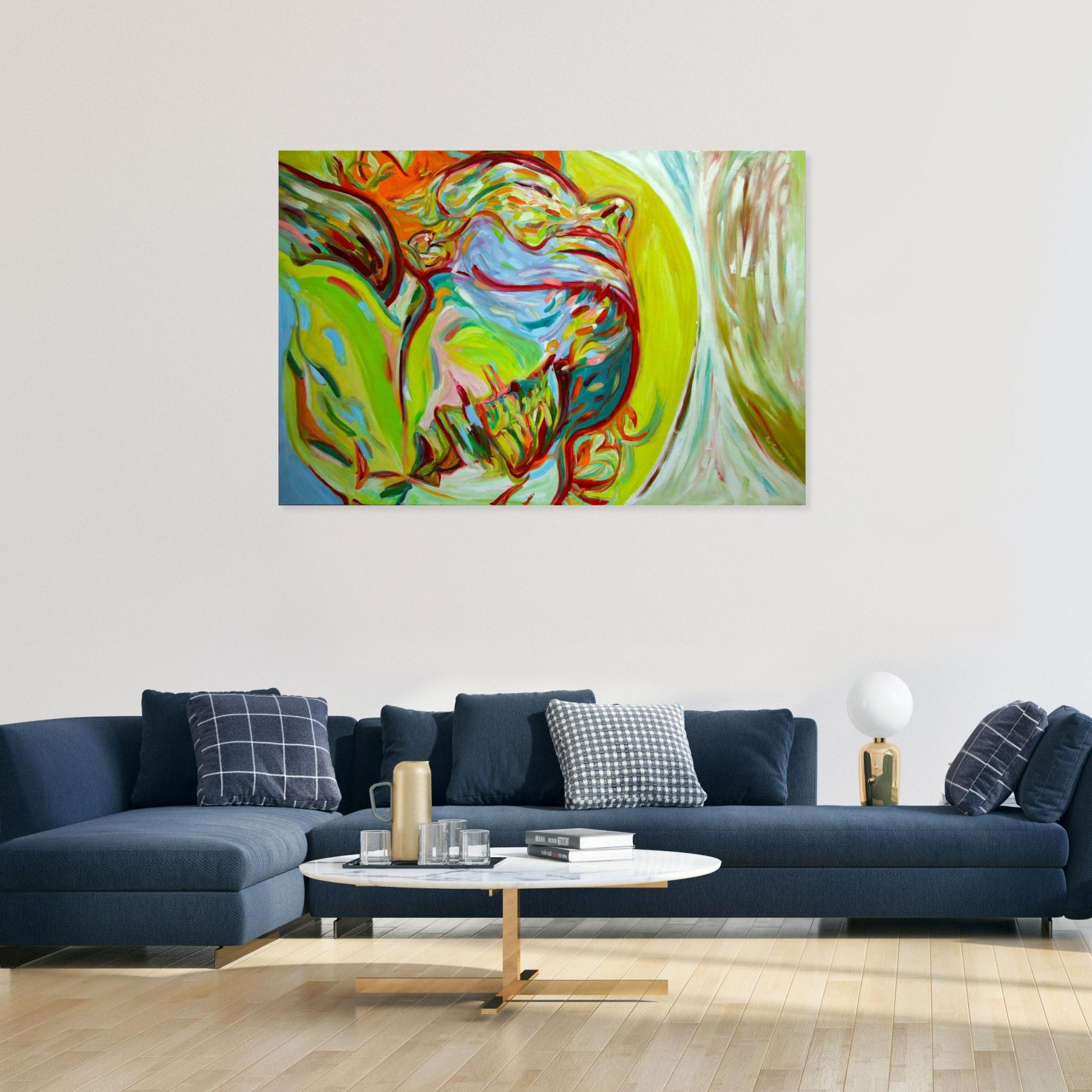 Liso Cassano, You, peinture - Galerie de vente et d’achat d’art contemporain en ligne Artalistic
