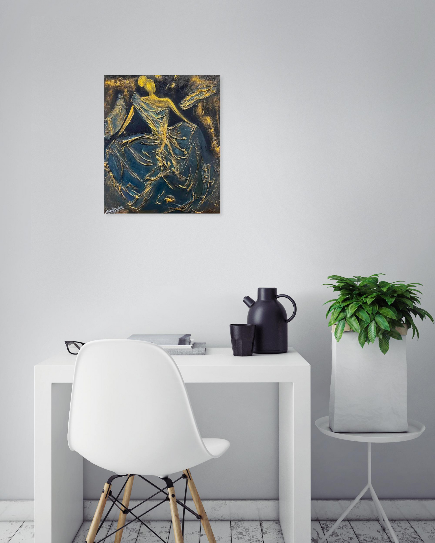 Aswan Diama, Naddor, peinture - Galerie de vente et d’achat d’art contemporain en ligne Artalistic