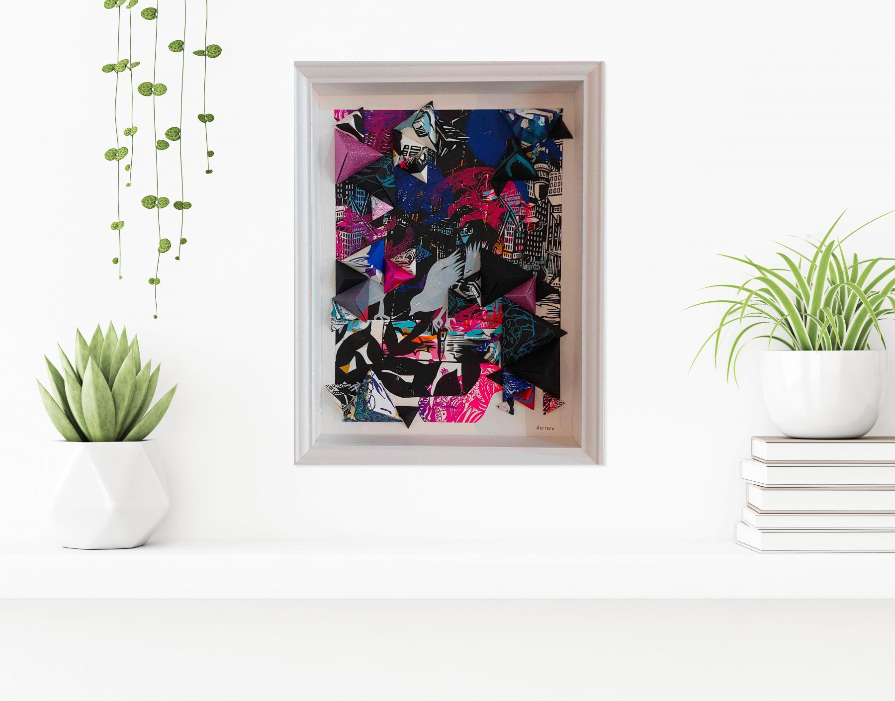 Herrero, Origami, peinture - Galerie de vente et d’achat d’art contemporain en ligne Artalistic