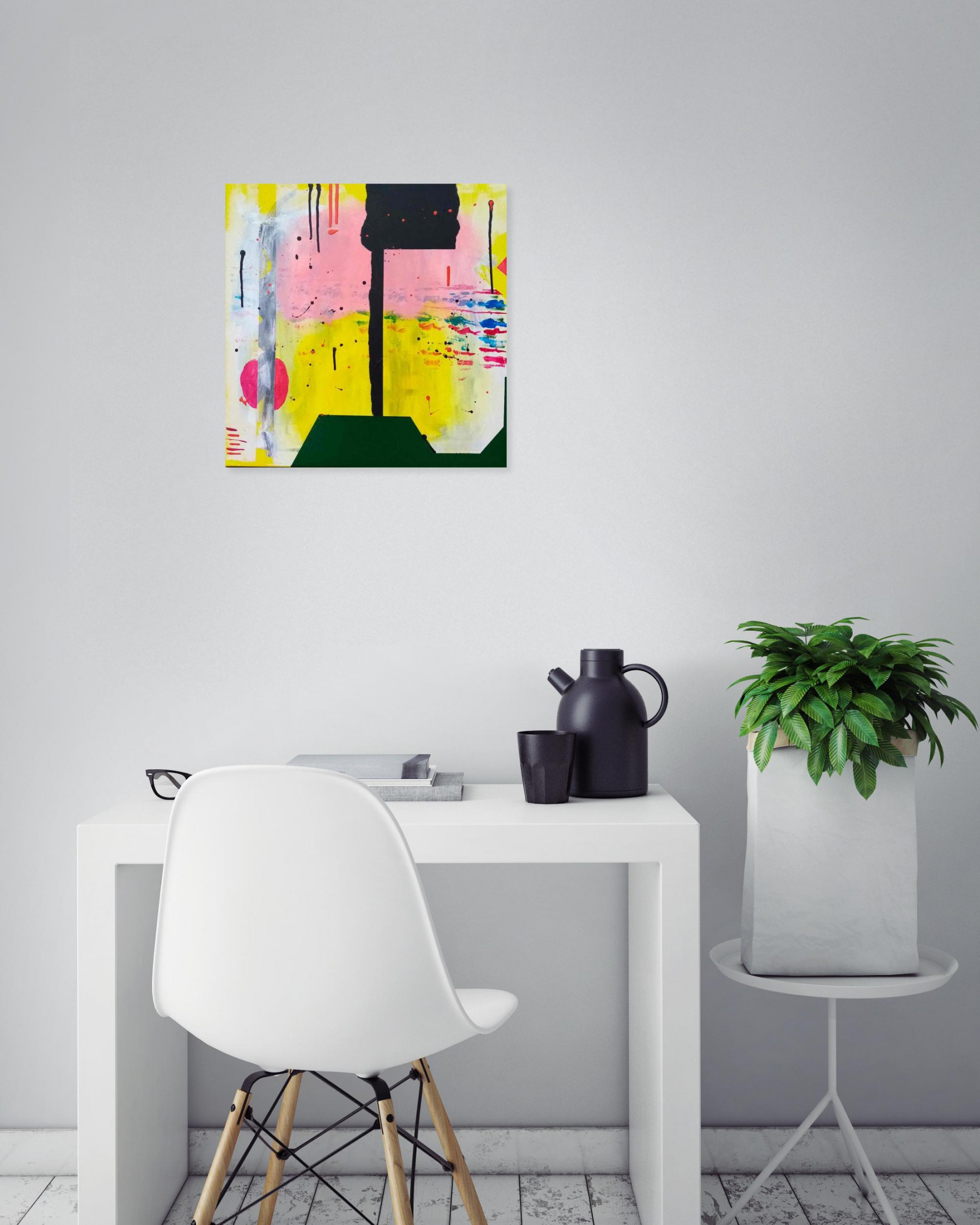 A-Wibaa, The Fall 50, painting - Artalistic online contemporary art buying and selling gallery