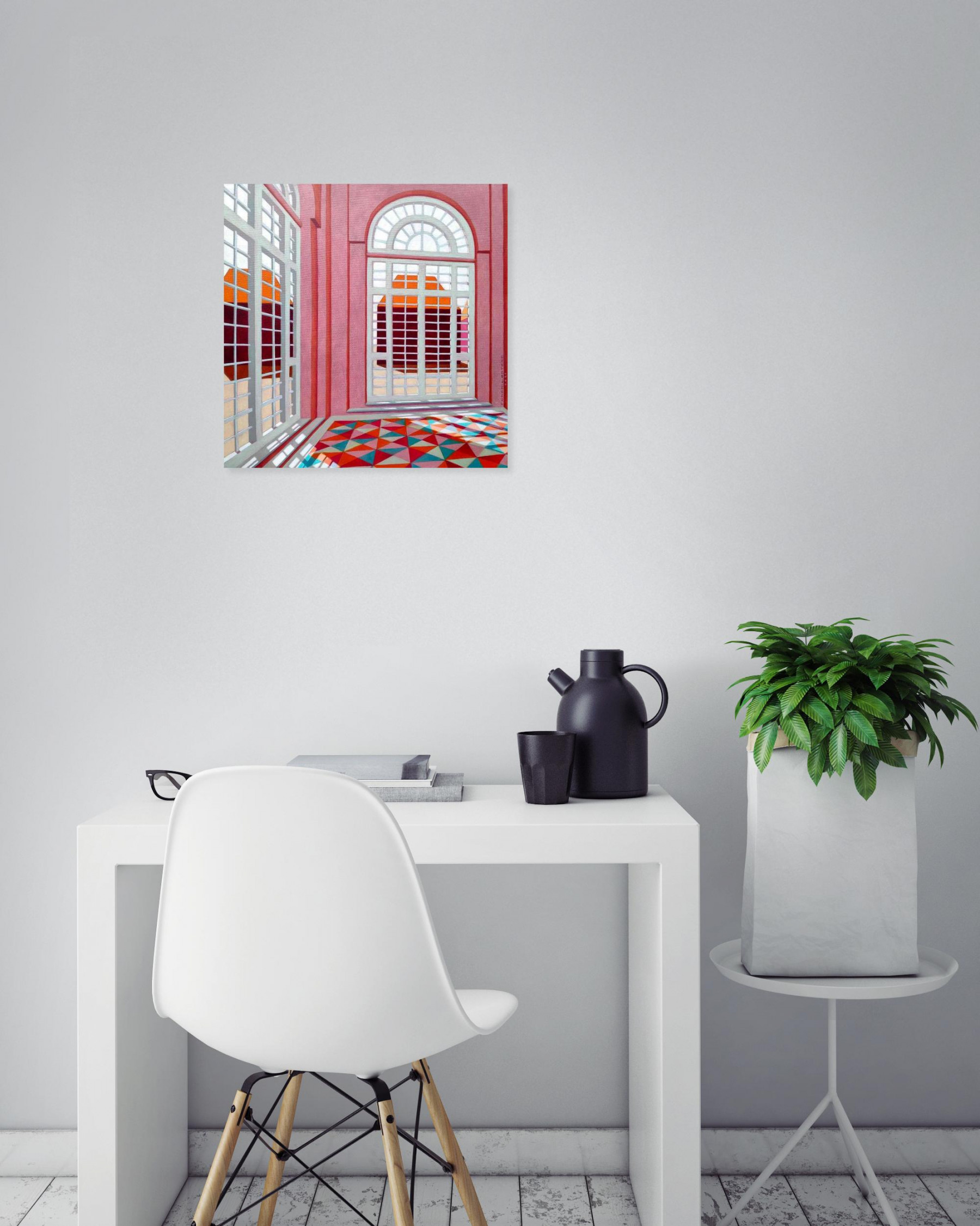 Federico Cortese, Abandoned room, peinture - Galerie de vente et d’achat d’art contemporain en ligne Artalistic