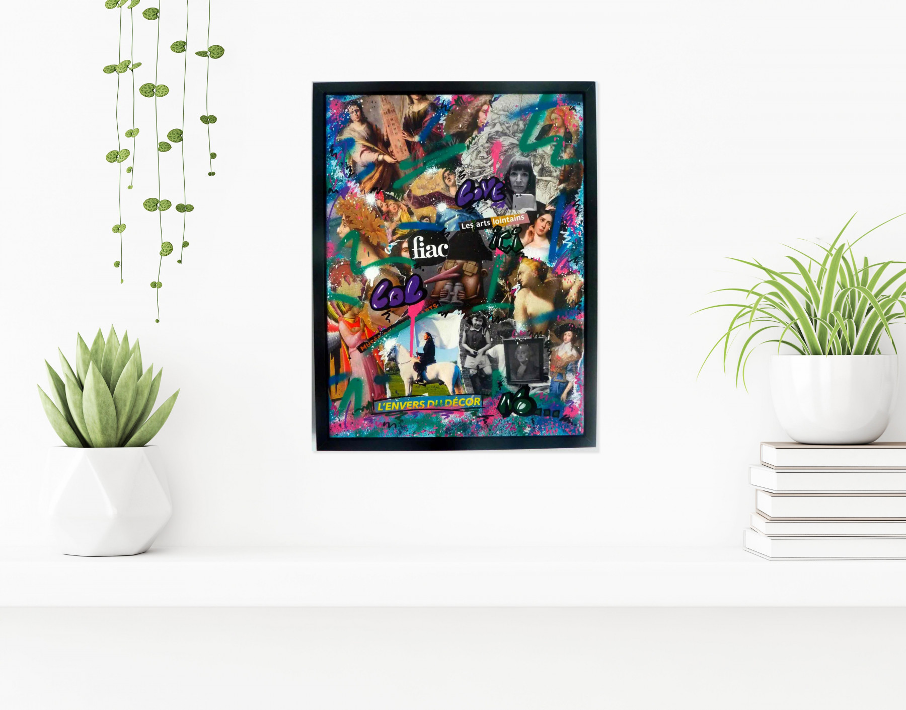Saname, Selfie, peinture - Galerie de vente et d’achat d’art contemporain en ligne Artalistic