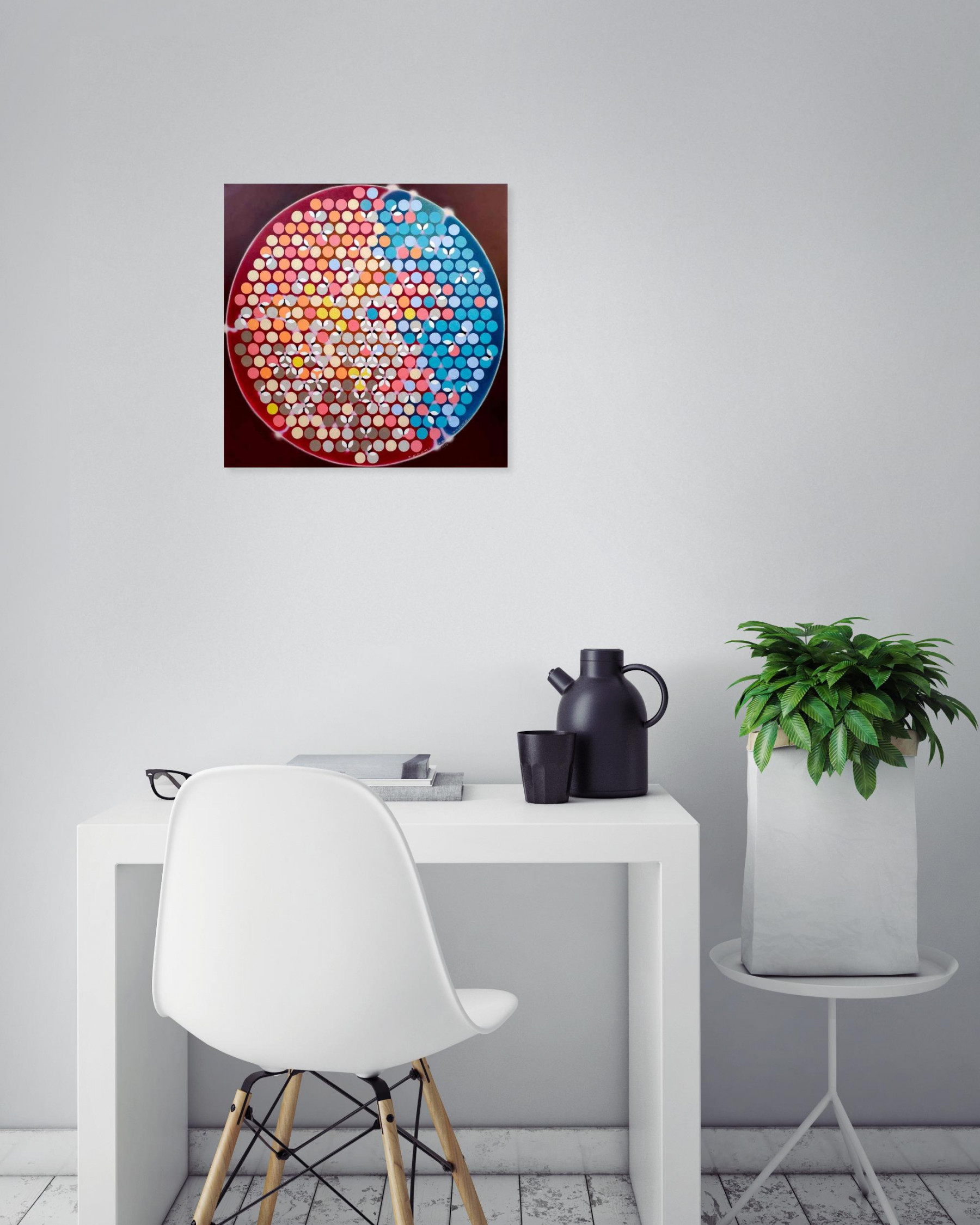Federico Cortese, The bees' dance, peinture - Galerie de vente et d’achat d’art contemporain en ligne Artalistic