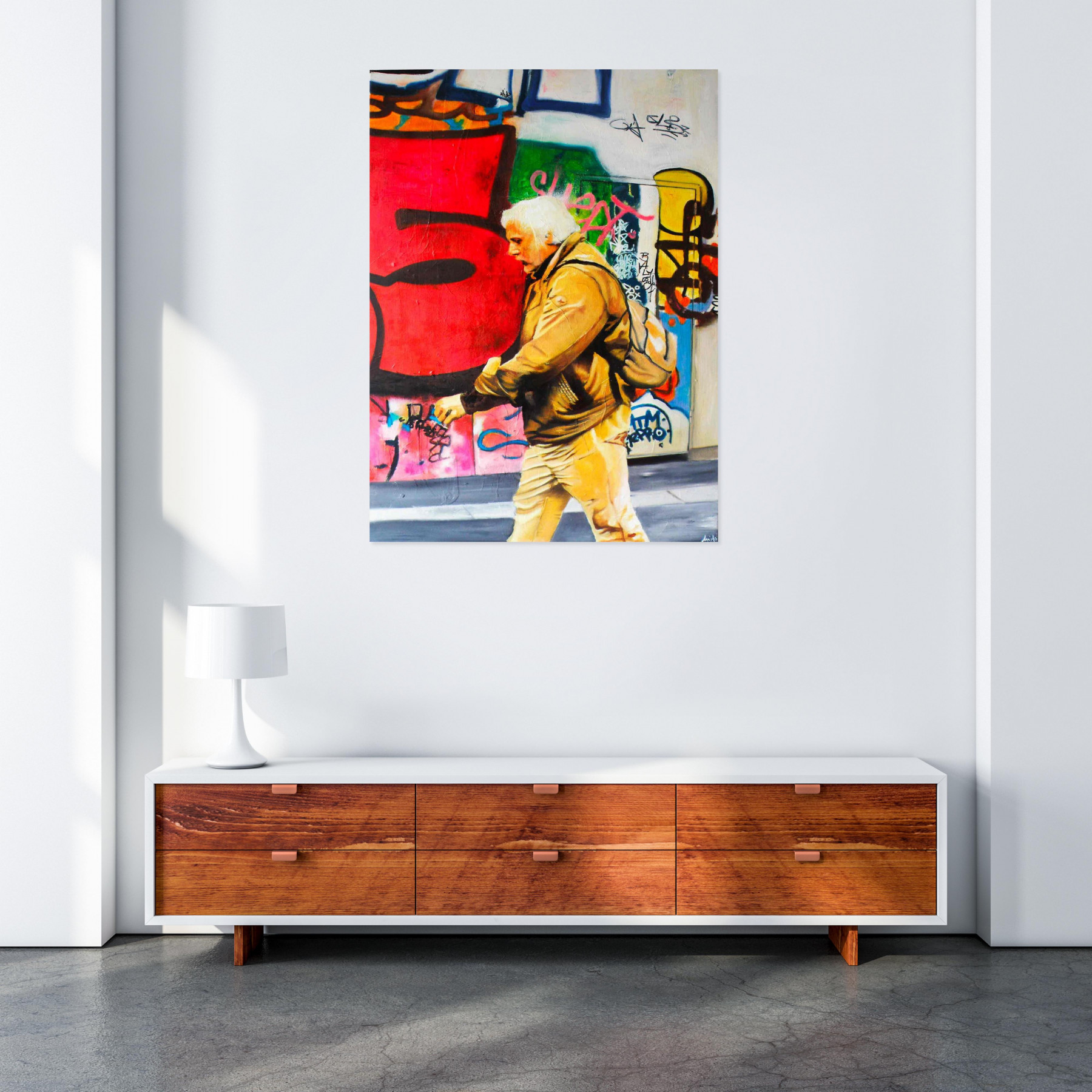 Mia, Five, peinture - Galerie de vente et d’achat d’art contemporain en ligne Artalistic