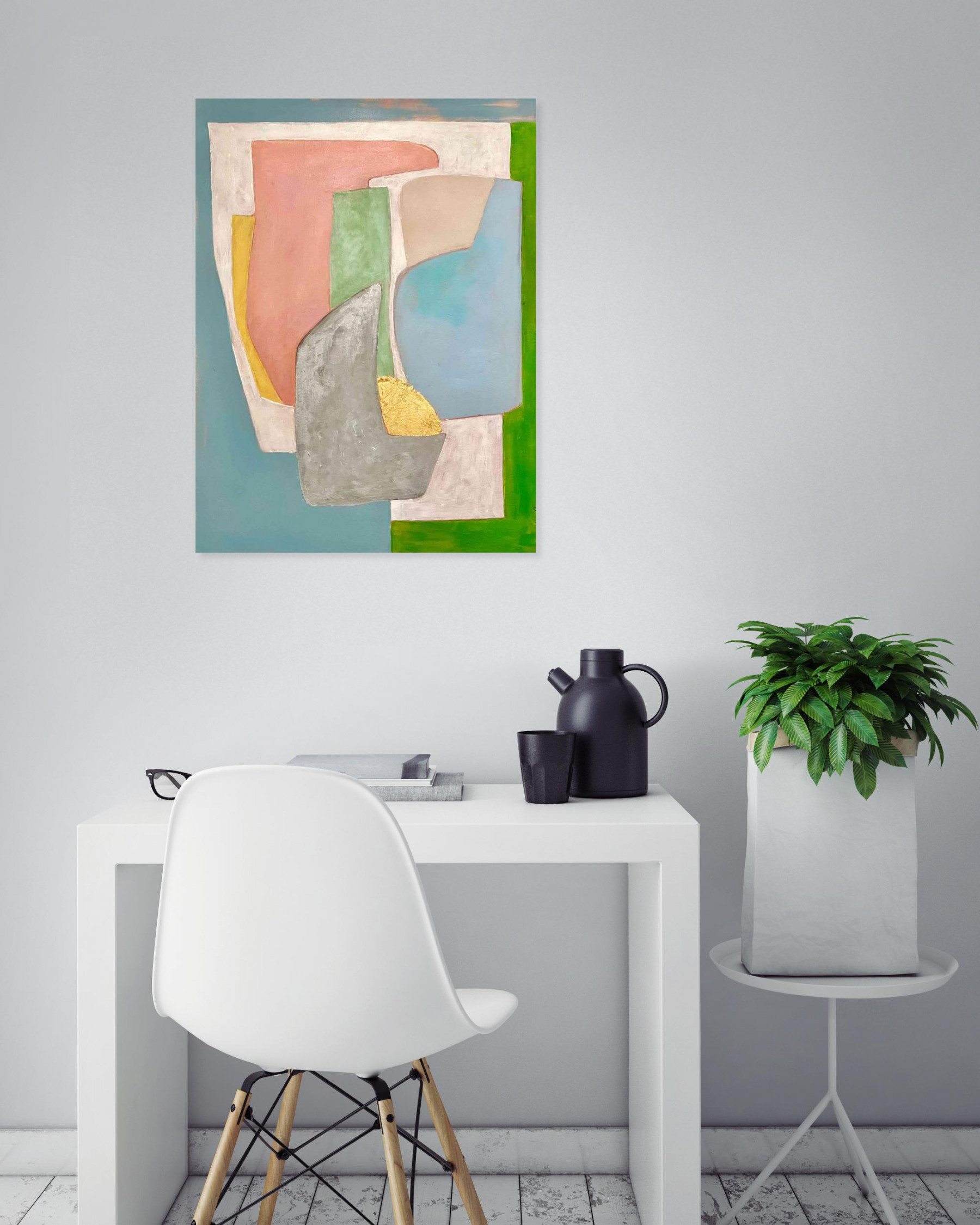Myriam Saux, Sans titre I, peinture - Galerie de vente et d’achat d’art contemporain en ligne Artalistic