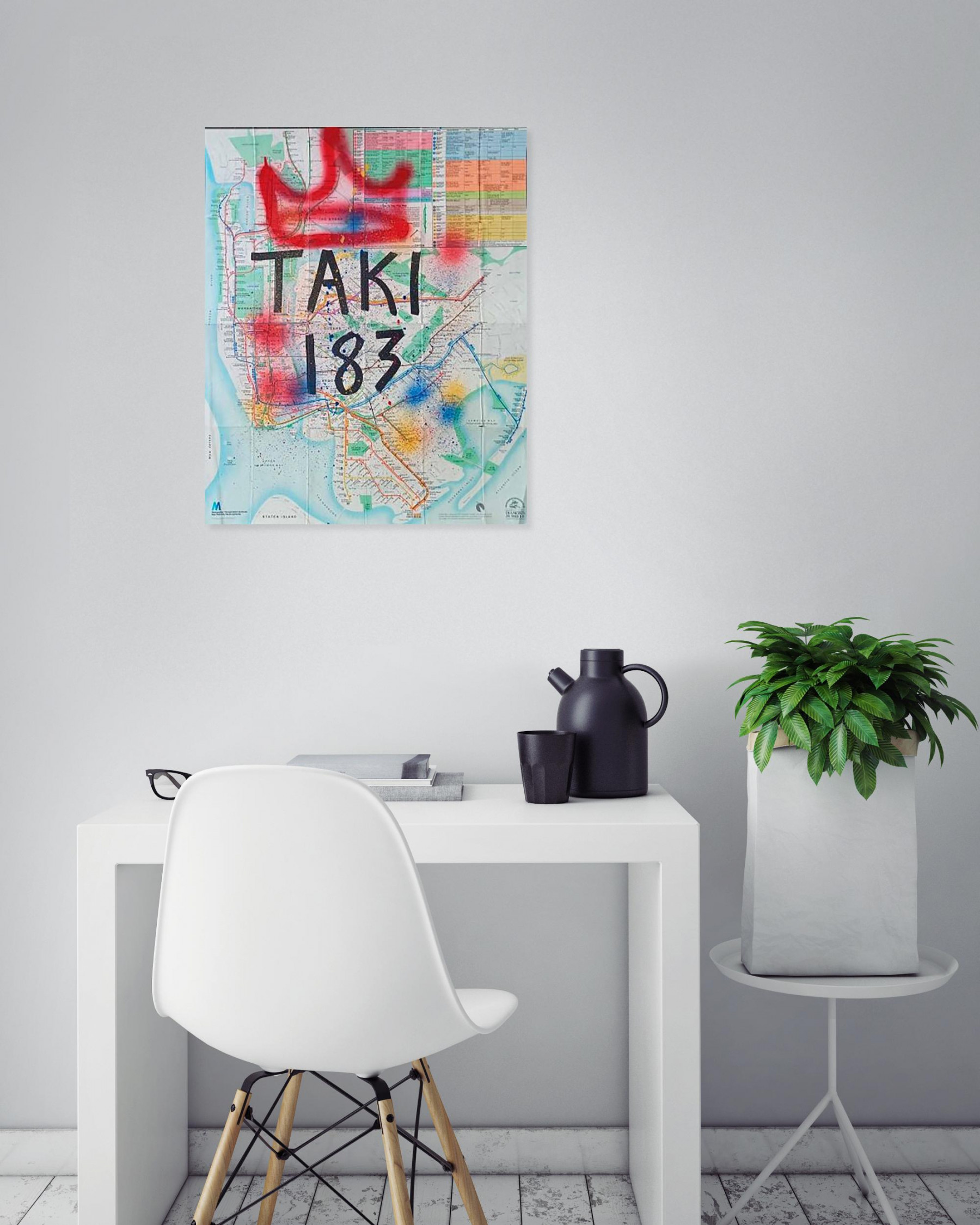 Taki 183, Sans titre, painting - Artalistic online contemporary art buying and selling gallery