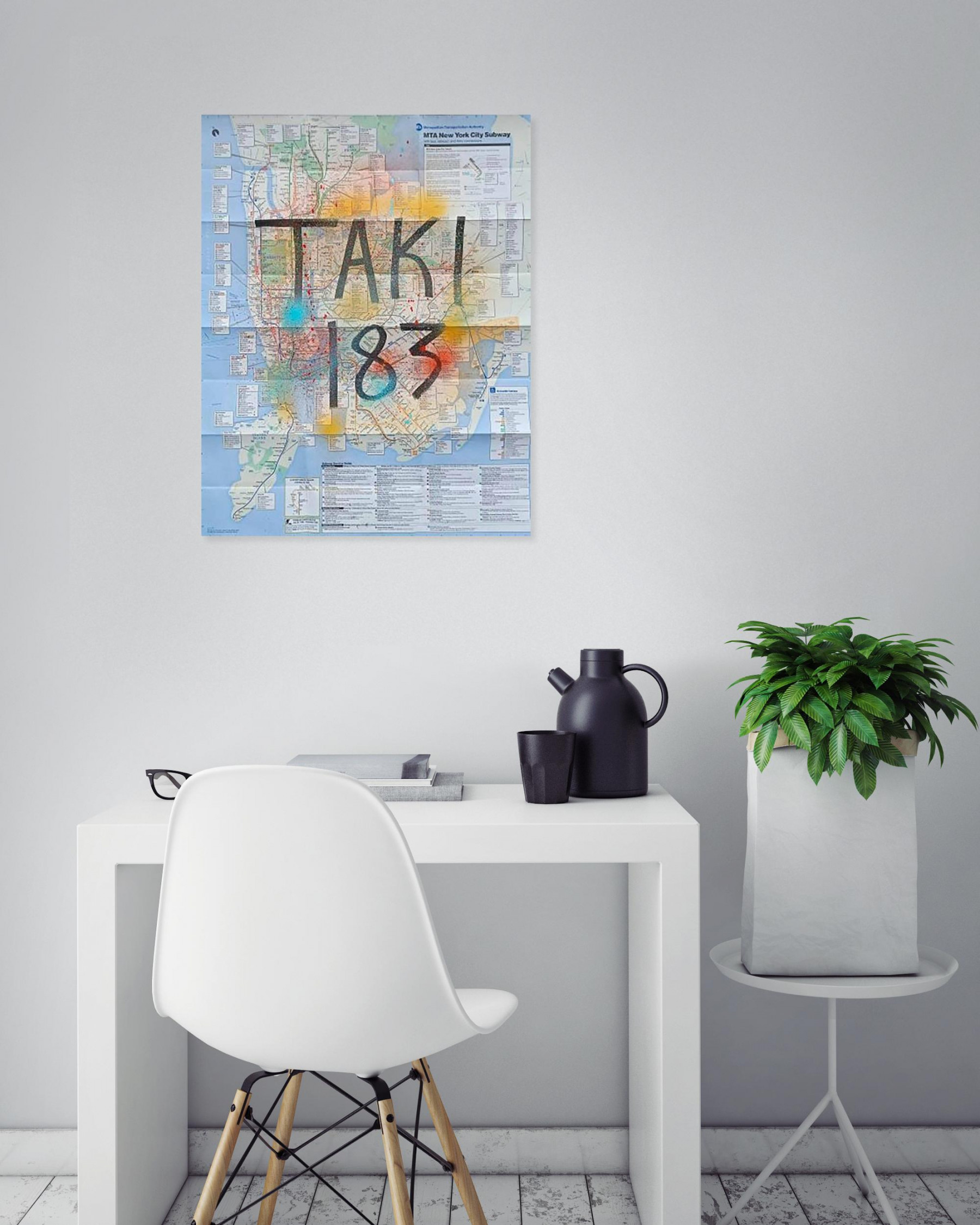 Taki 183, Sans titre, peinture - Galerie de vente et d’achat d’art contemporain en ligne Artalistic