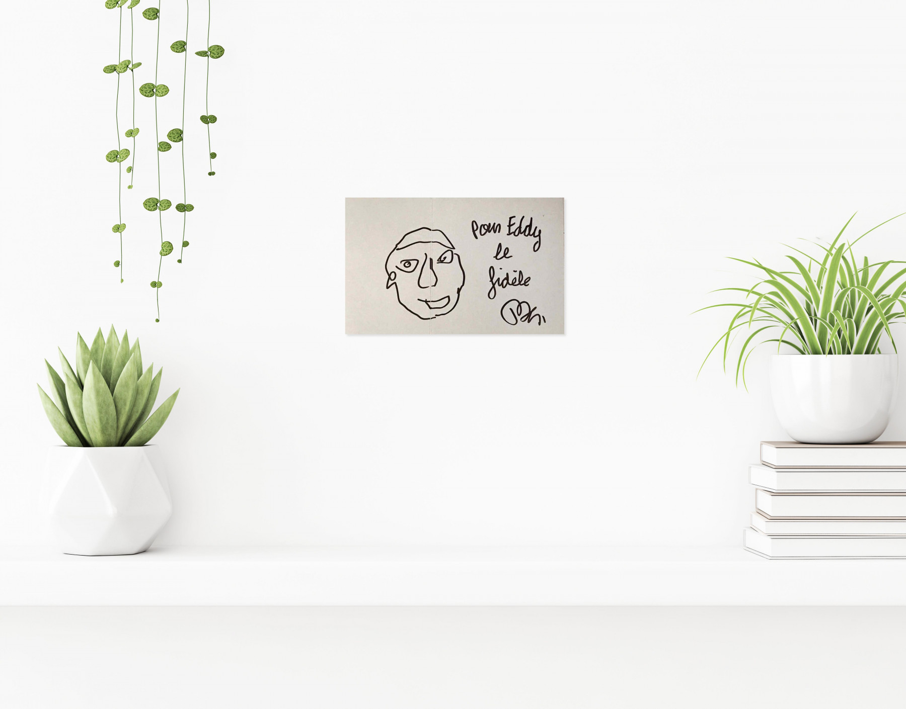 Ben, Sans titre, dessin - Galerie de vente et d’achat d’art contemporain en ligne Artalistic