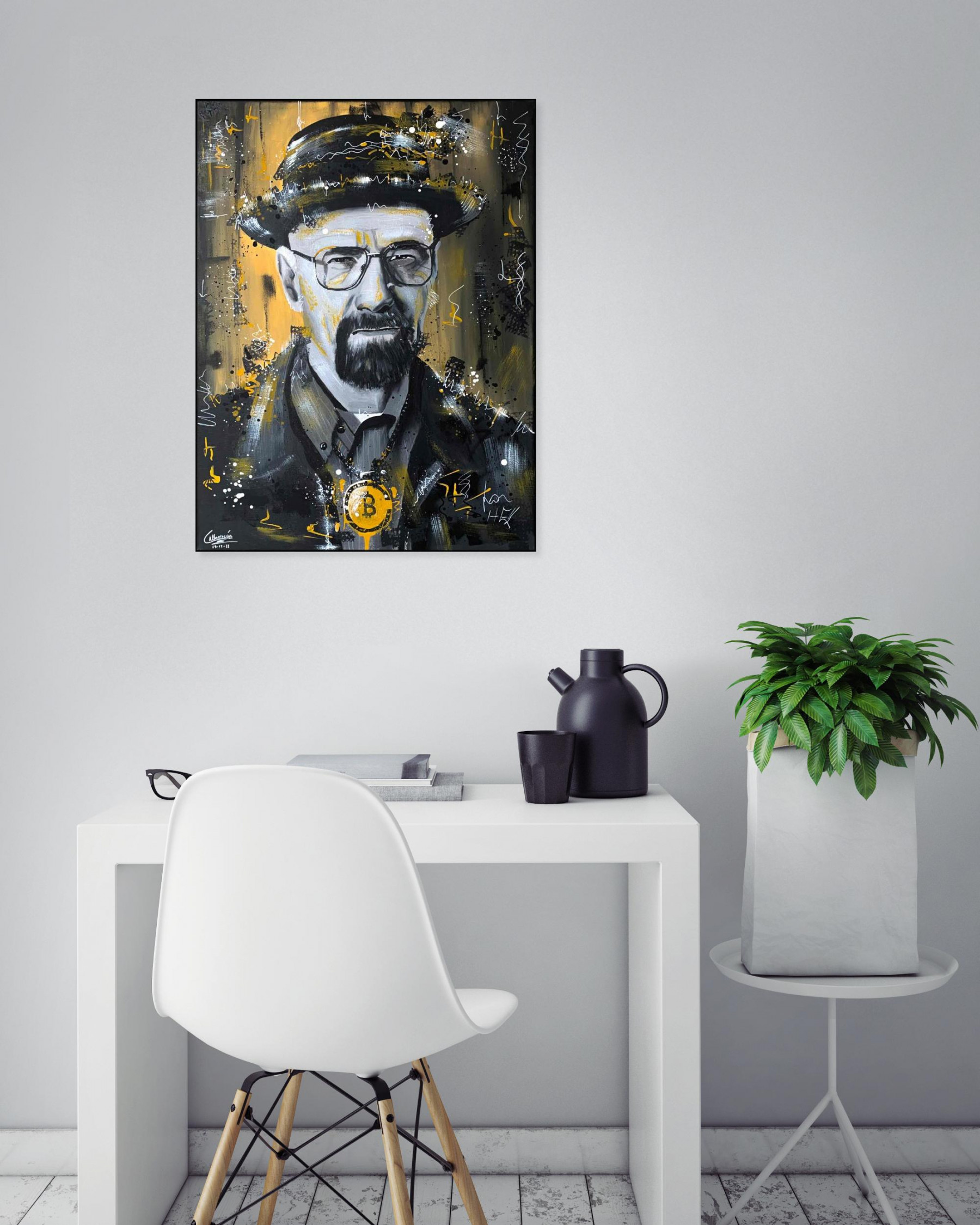Casto Albarracin, Heisemberg, peinture - Galerie de vente et d’achat d’art contemporain en ligne Artalistic