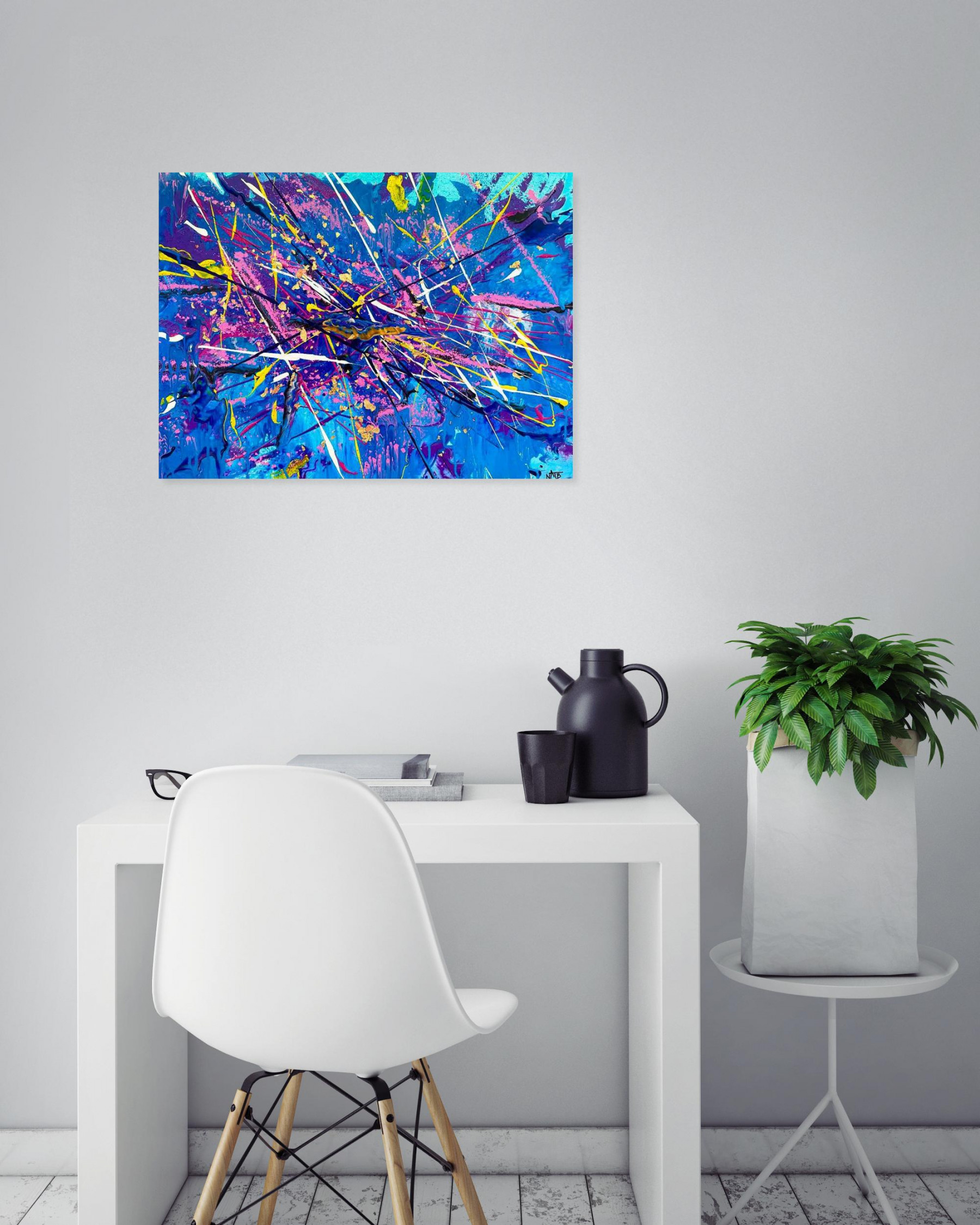 Nath.B, Intemporel, peinture - Galerie de vente et d’achat d’art contemporain en ligne Artalistic