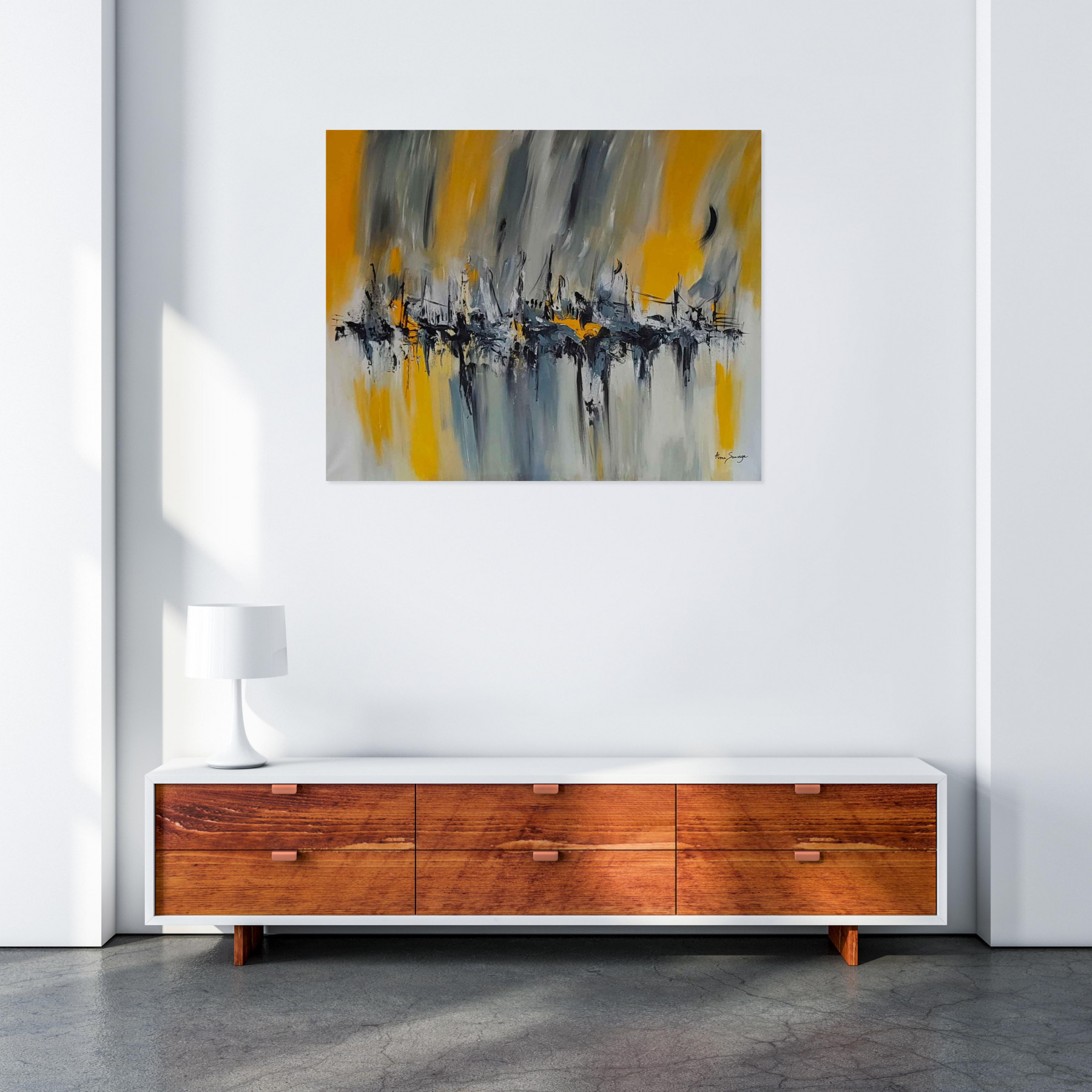 Âme Sauvage, Rencontre, peinture - Galerie de vente et d’achat d’art contemporain en ligne Artalistic