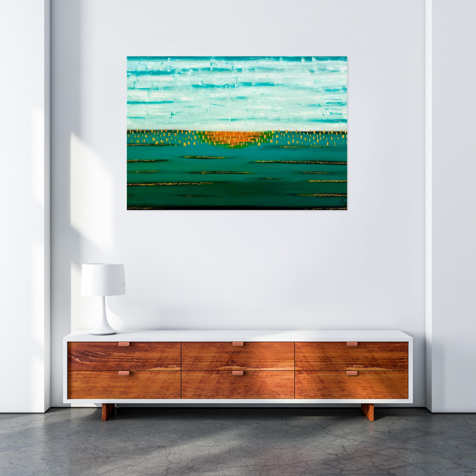 Emilie Kieffer, L'accalmie, peinture - Galerie de vente et d’achat d’art contemporain en ligne Artalistic