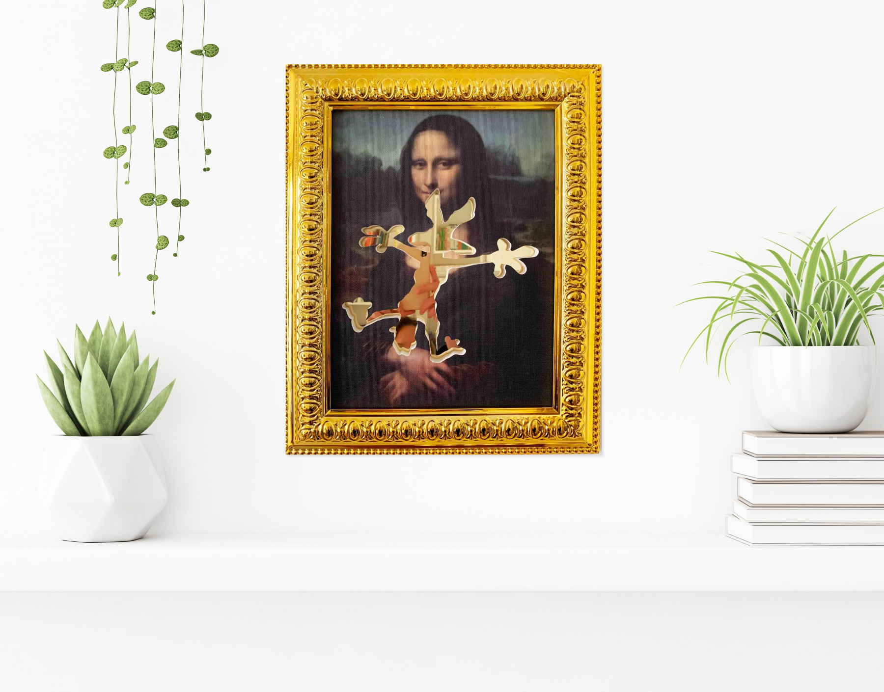 Sagrasse, I'm sorry Mona Lisa, peinture - Galerie de vente et d’achat d’art contemporain en ligne Artalistic