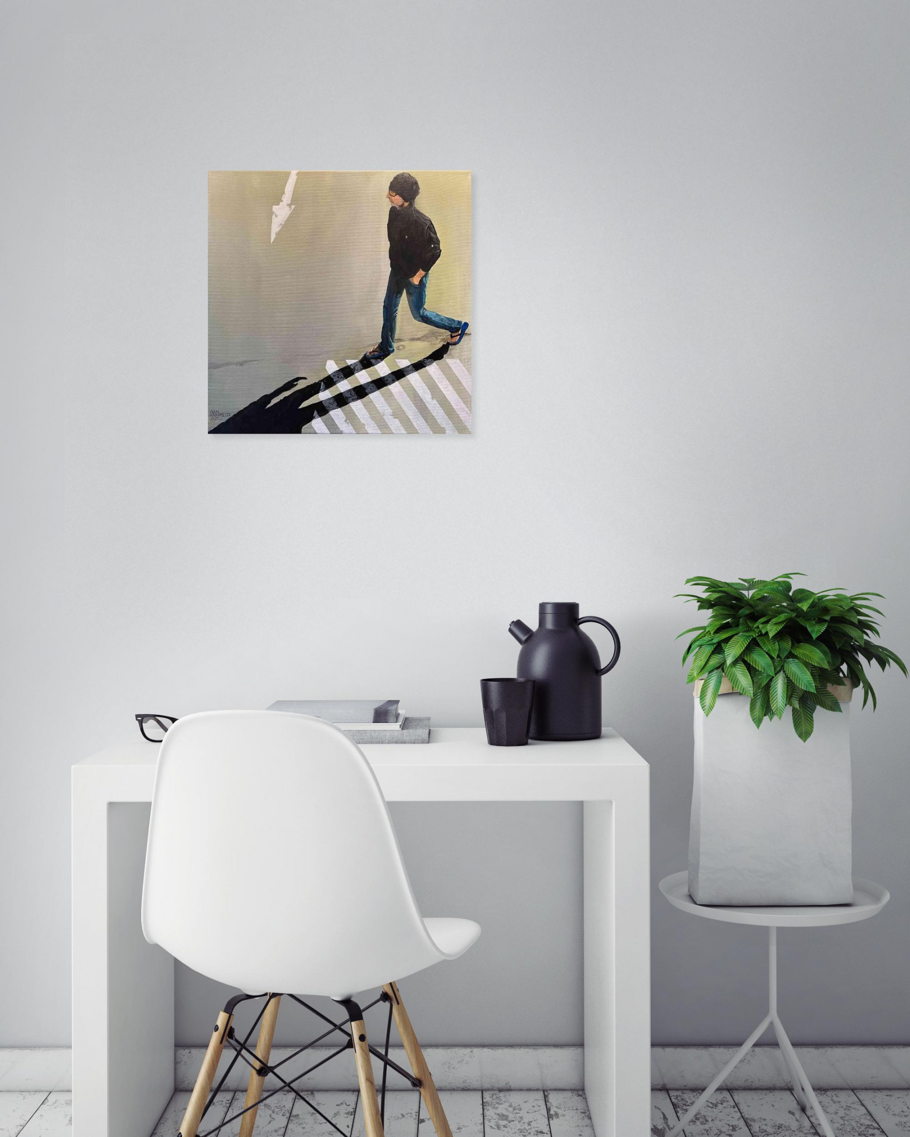 Louis Rouschmeyer, Intersaison, peinture - Galerie de vente et d’achat d’art contemporain en ligne Artalistic