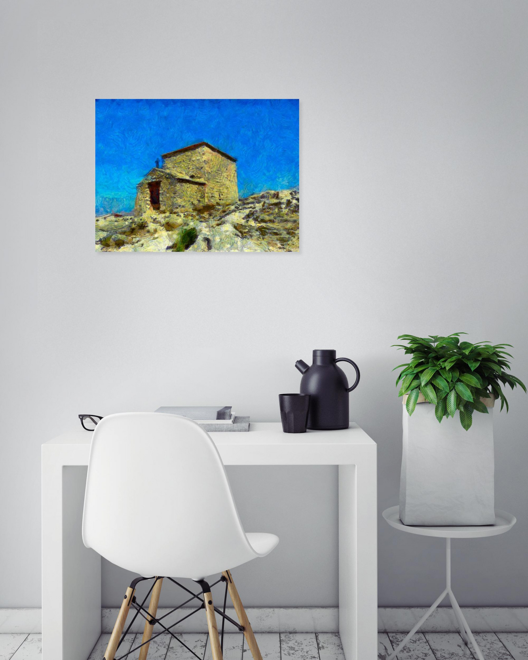 Jean-Louis Bouzou, Chapelle du Saint-Pilon, photo - Galerie de vente et d’achat d’art contemporain en ligne Artalistic