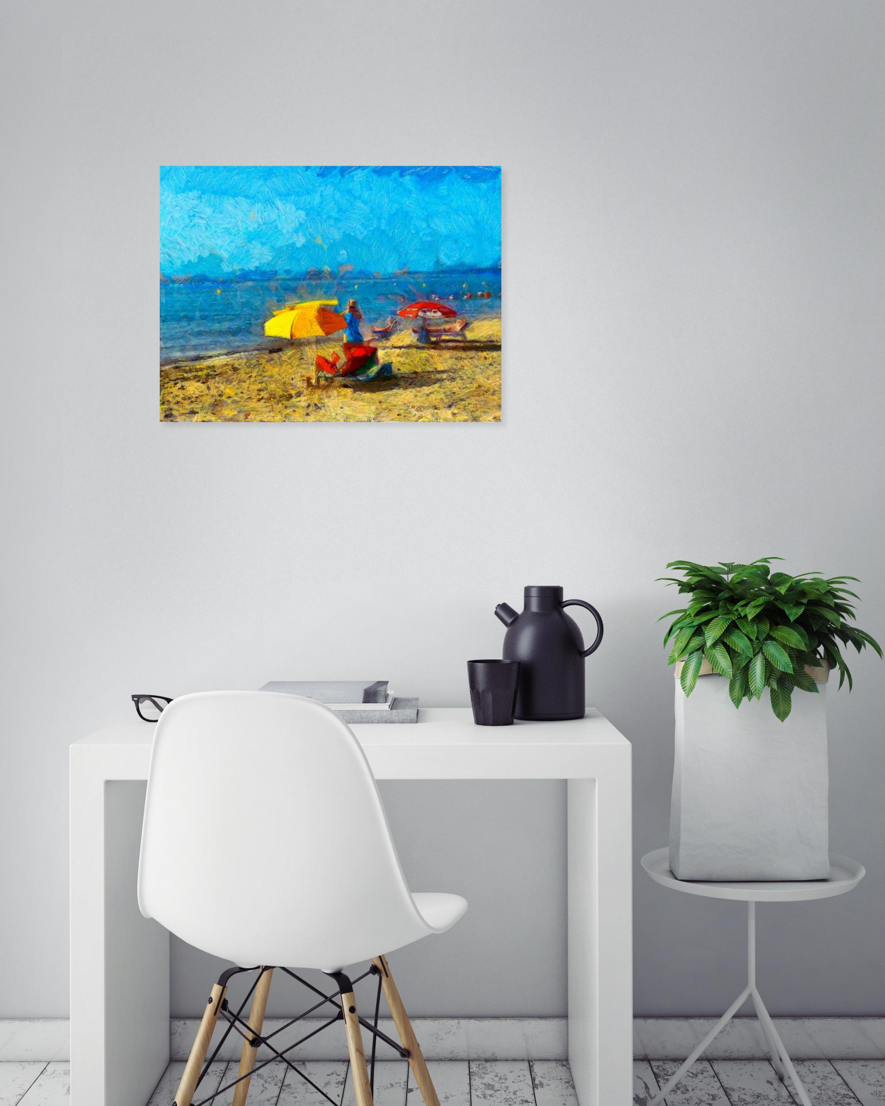 Jean-Louis Bouzou, Matin d'été, photo - Galerie de vente et d’achat d’art contemporain en ligne Artalistic