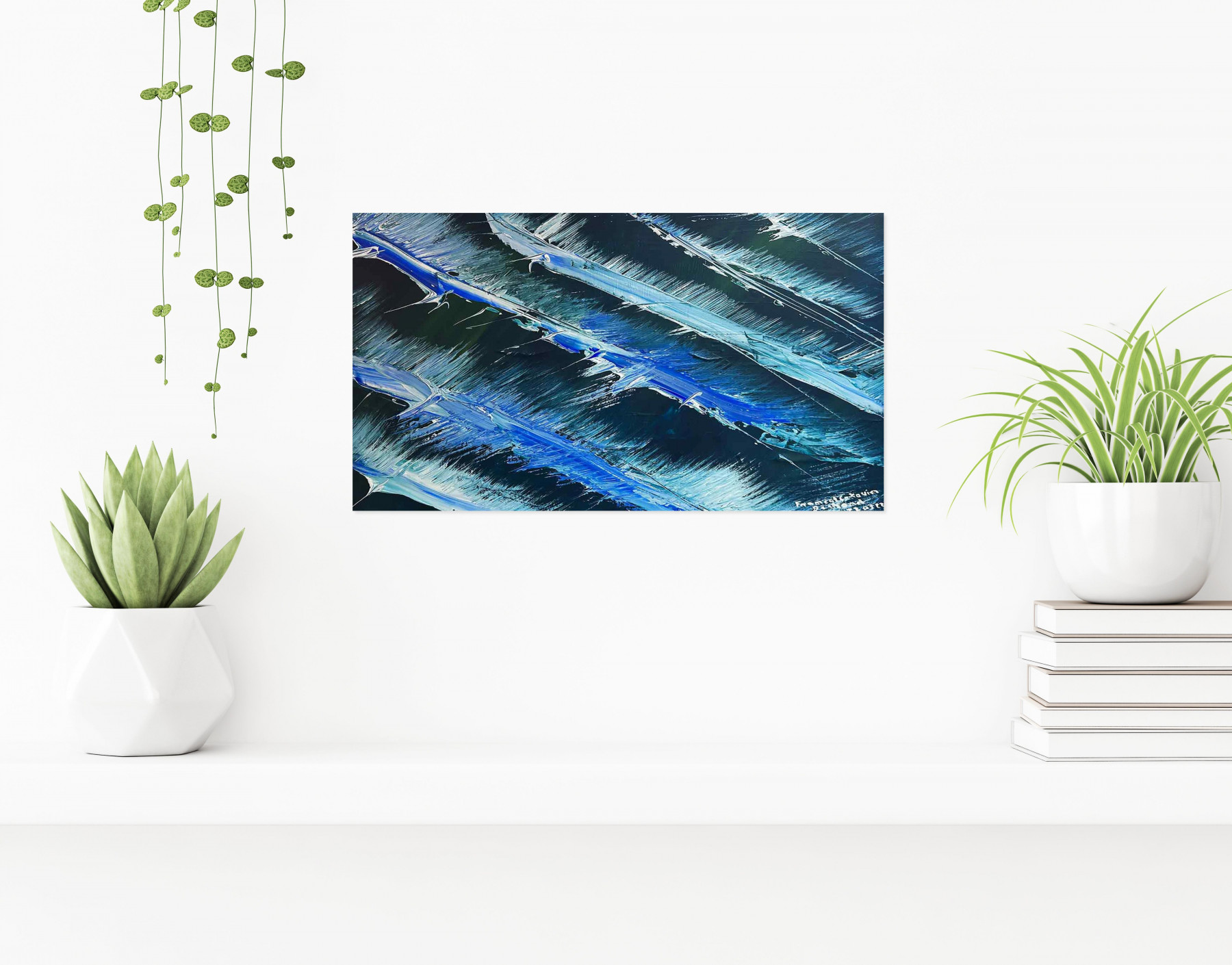 François Xavier Béchard, Vers Morlaix, Peinture - Galerie de vente et d’achat d’art contemporain en ligne Artalistic