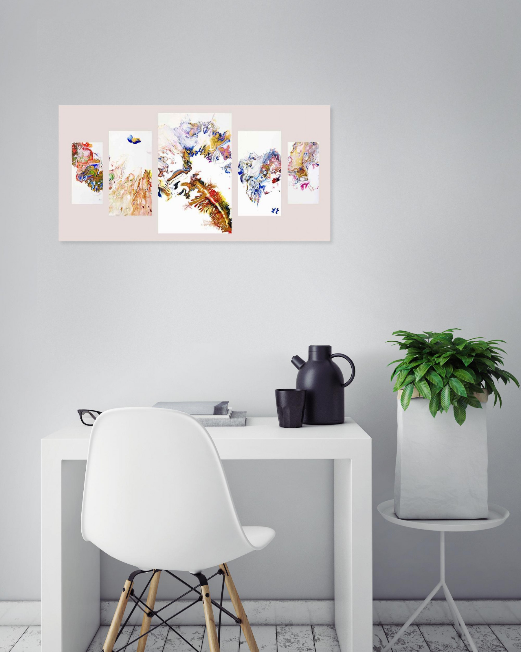 Lucile Egeley, Fluide, Peinture - Galerie de vente et d’achat d’art contemporain en ligne Artalistic