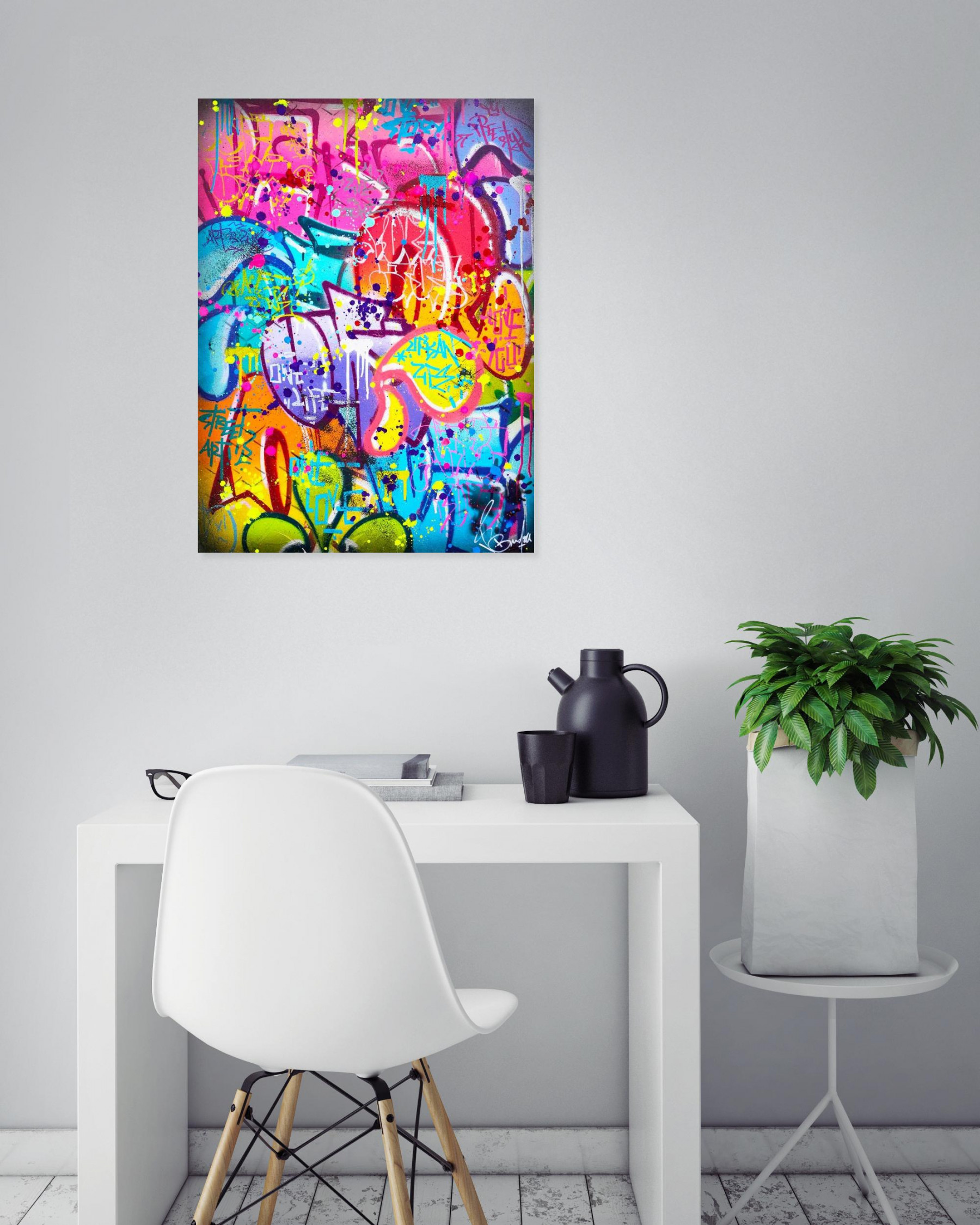Vincent Bardou, Chromatic, peinture - Galerie de vente et d’achat d’art contemporain en ligne Artalistic
