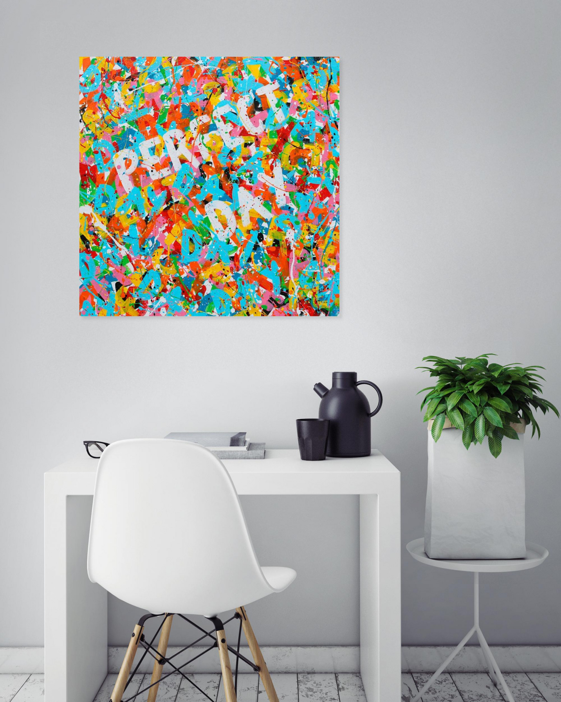 Isabelle Pelletane, Perfect Day, peinture - Galerie de vente et d’achat d’art contemporain en ligne Artalistic