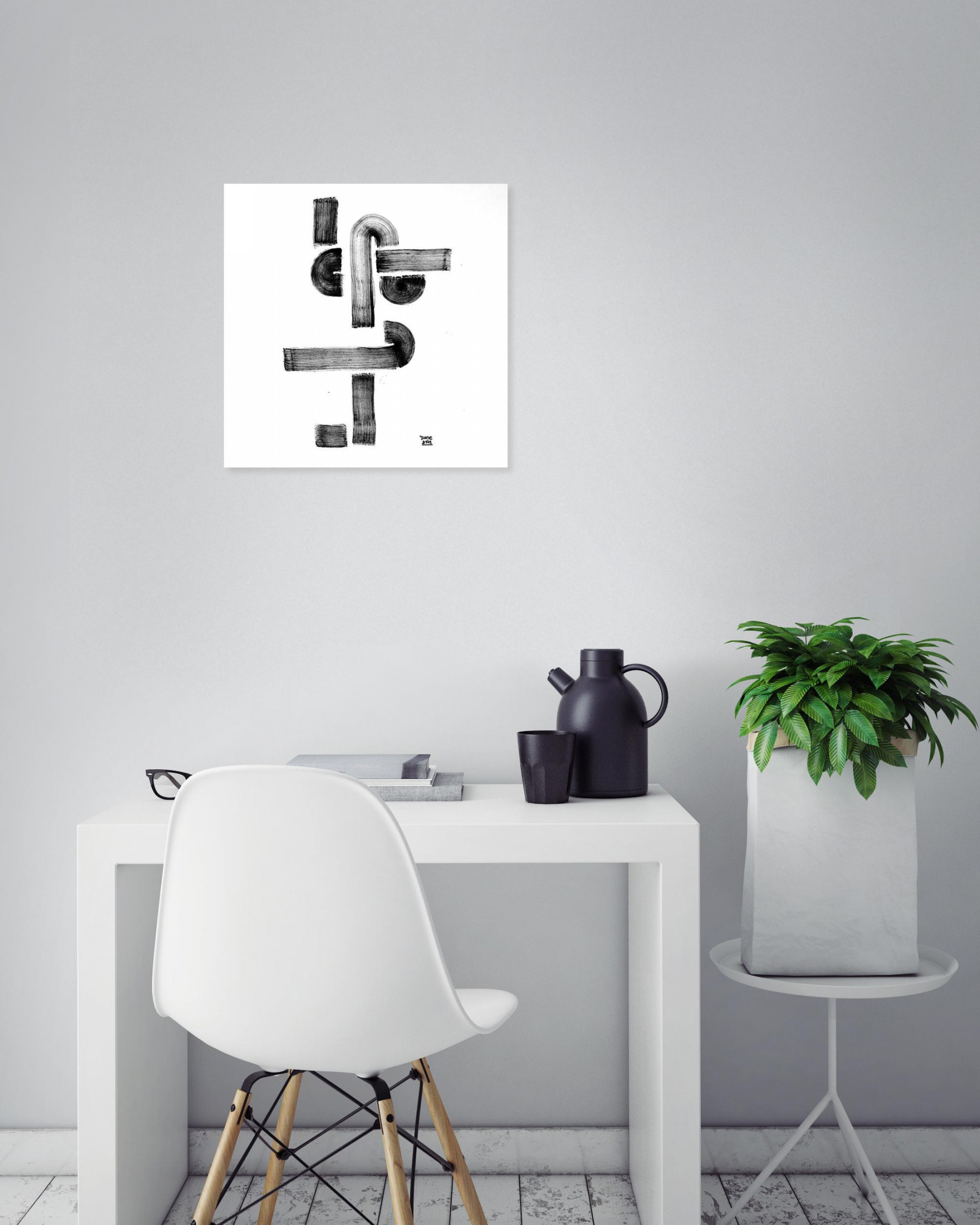 Dame SAS, Coufique F, peinture - Galerie de vente et d’achat d’art contemporain en ligne Artalistic