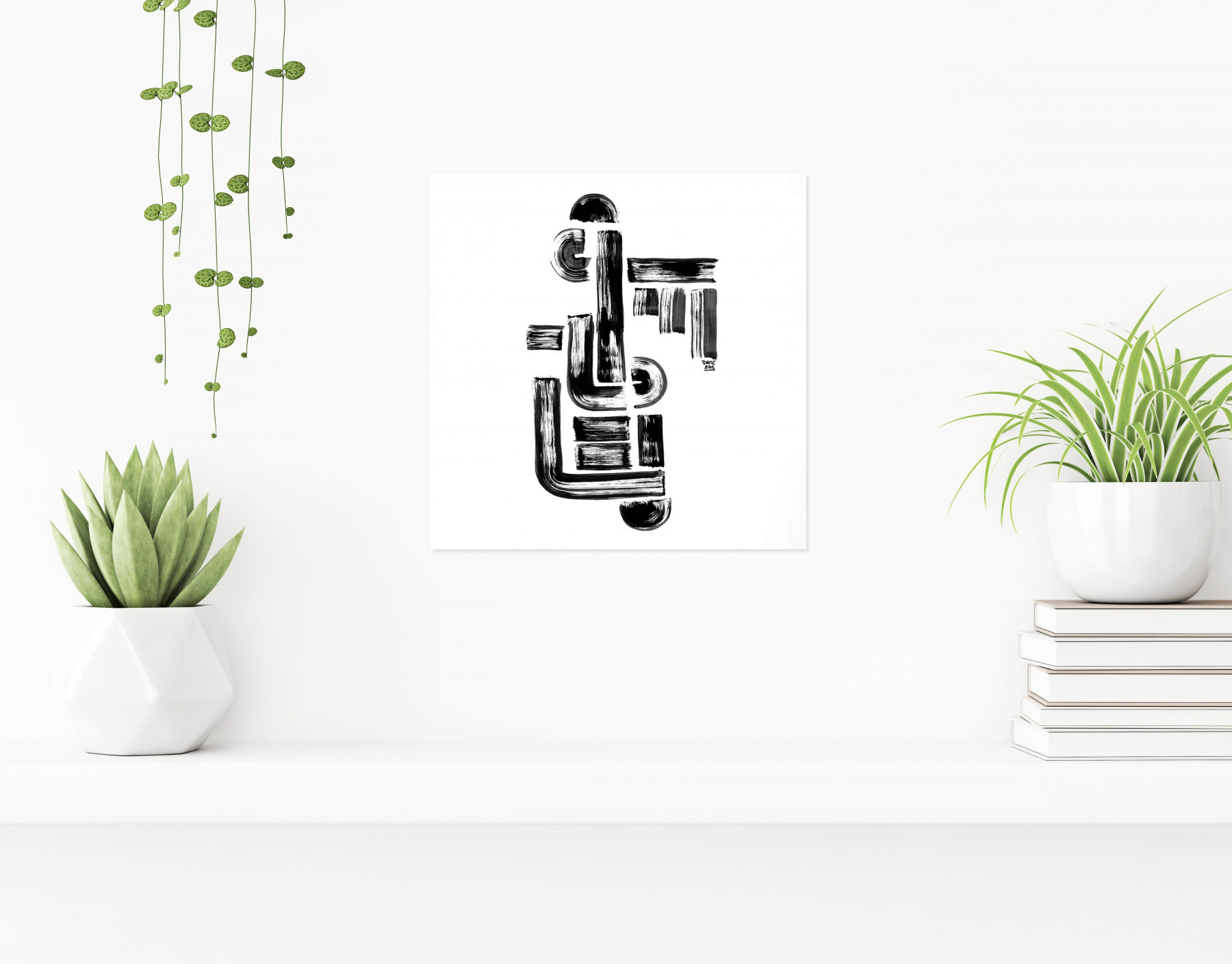 Dame SAS, Coufique O, peinture - Galerie de vente et d’achat d’art contemporain en ligne Artalistic