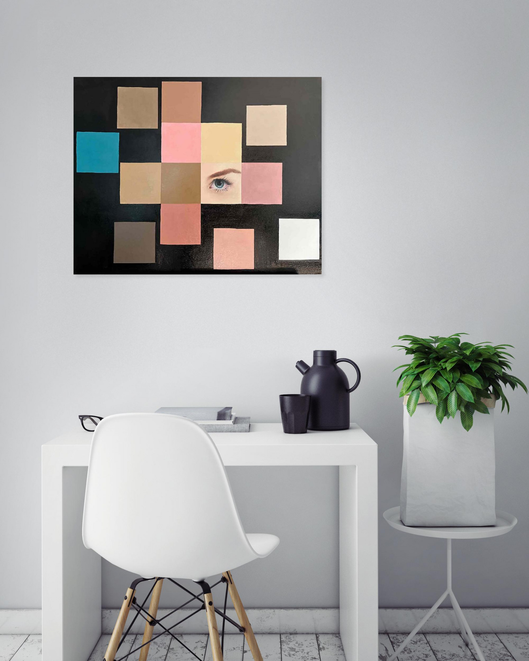 Dagors, Fourteen Squares, peinture - Galerie de vente et d’achat d’art contemporain en ligne Artalistic 