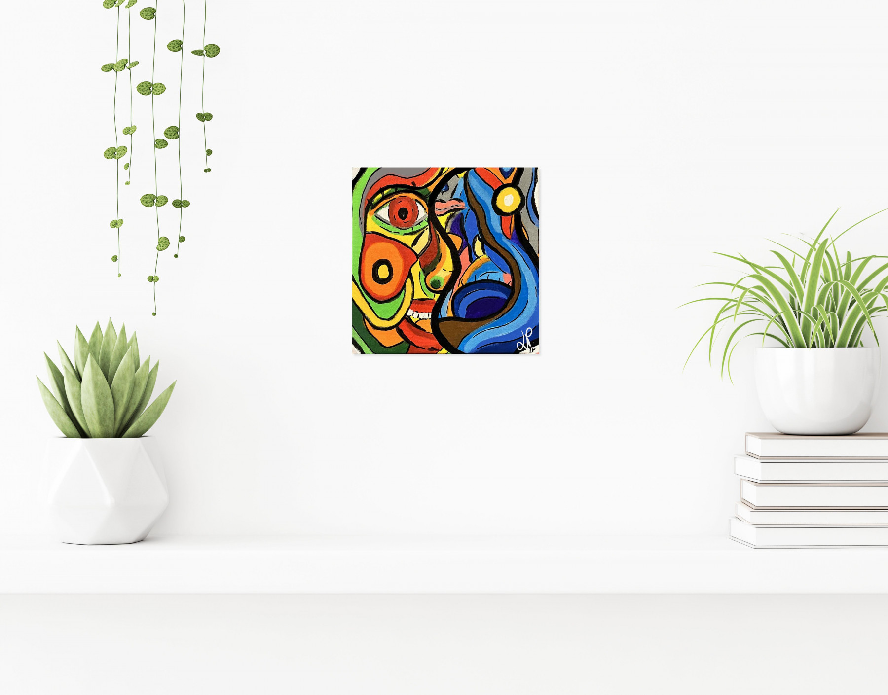 Lutti’s Korner, Bipolar, Peinture - Galerie de vente et d’achat d’art contemporain en ligne Artalistic