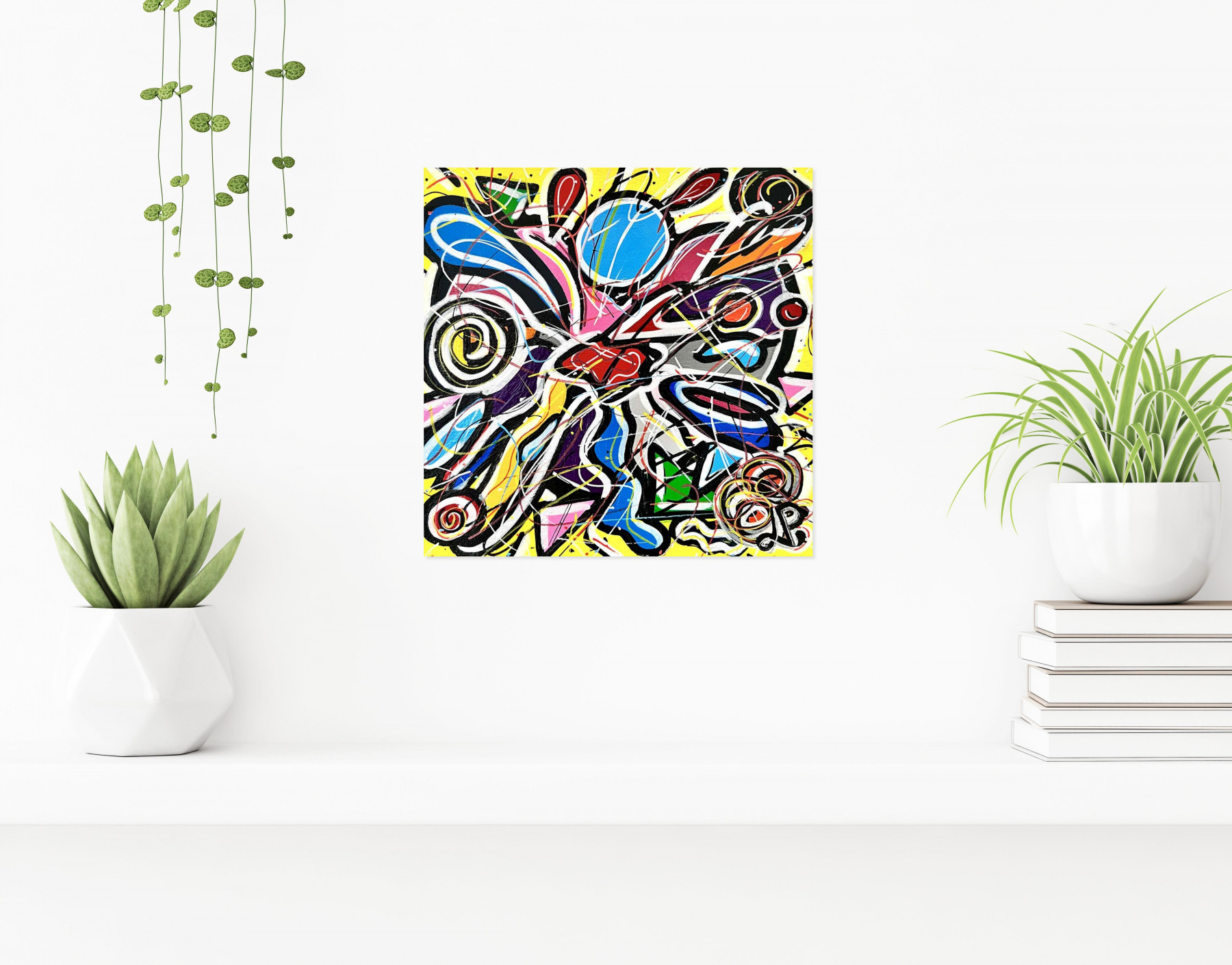 Lutti’s Korner, Matters of the Heart I, Peinture - Galerie de vente et d’achat d’art contemporain en ligne Artalistic