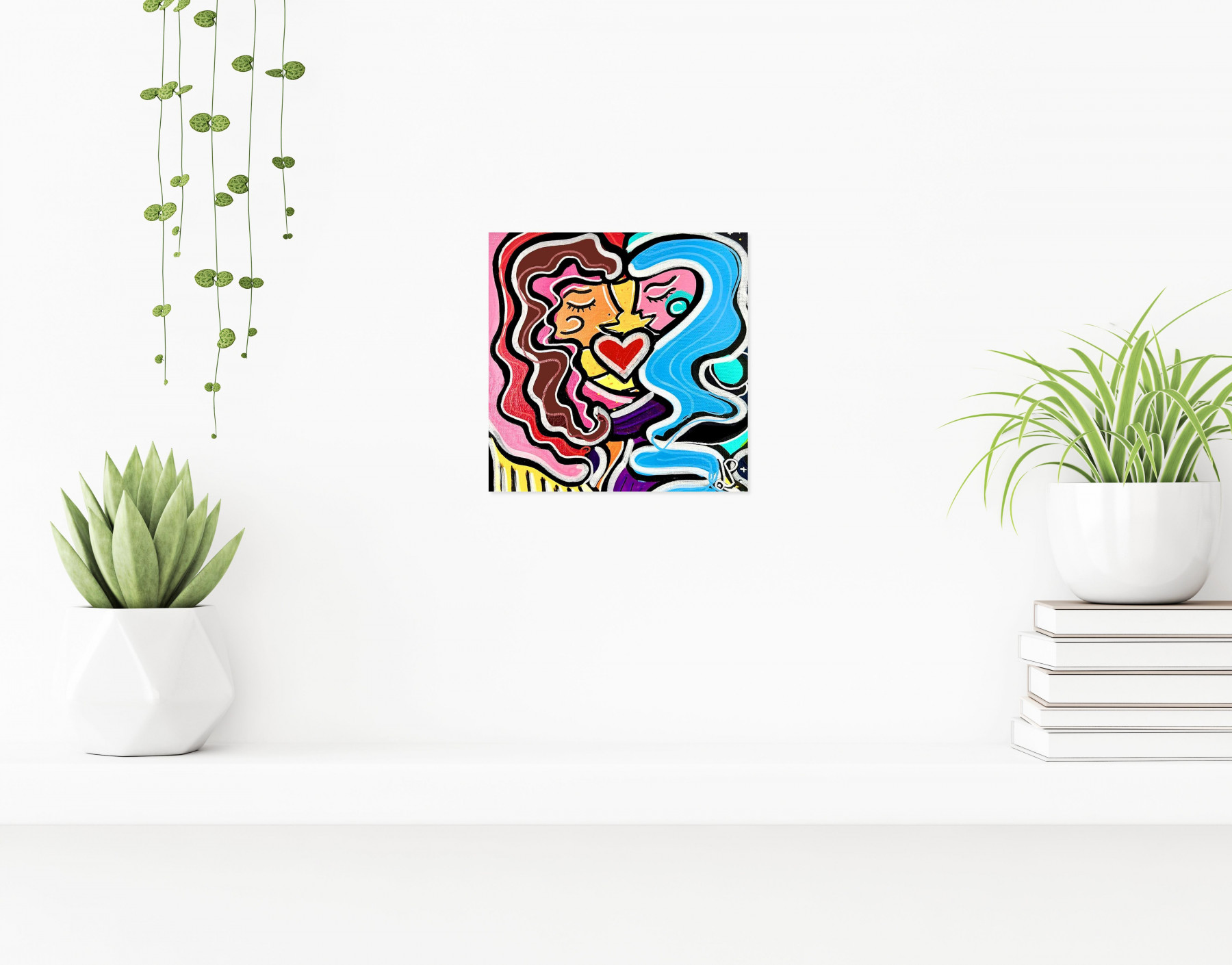 Lutti’s Korner, Soul Sisters, Peinture - Galerie de vente et d’achat d’art contemporain en ligne Artalistic