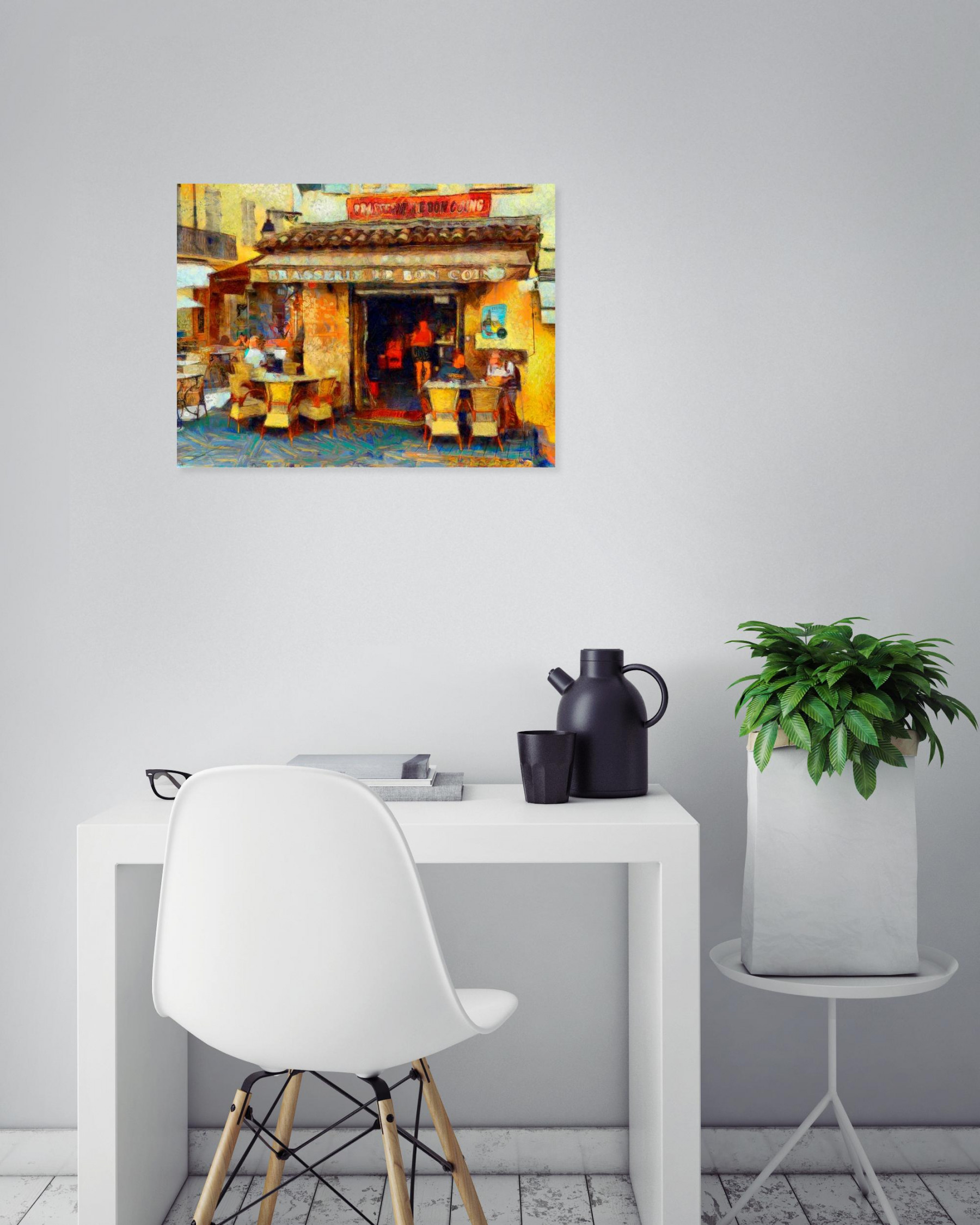 Jean-Louis Bouzou, Au bar, photo - Galerie de vente et d’achat d’art contemporain en ligne Artalistic
