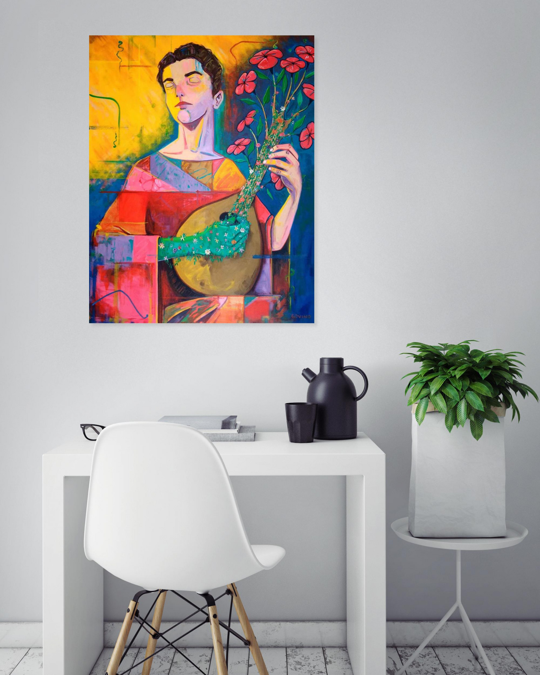 Sebastián, Toutes les chansons, Peinture - Galerie de vente et d’achat d’art contemporain en ligne Artalistic