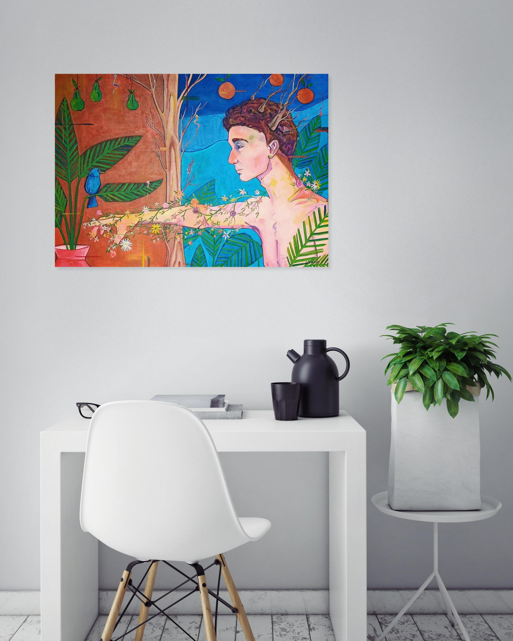 Sebastián, Transformation , Peinture - Galerie de vente et d’achat d’art contemporain en ligne Artalistic