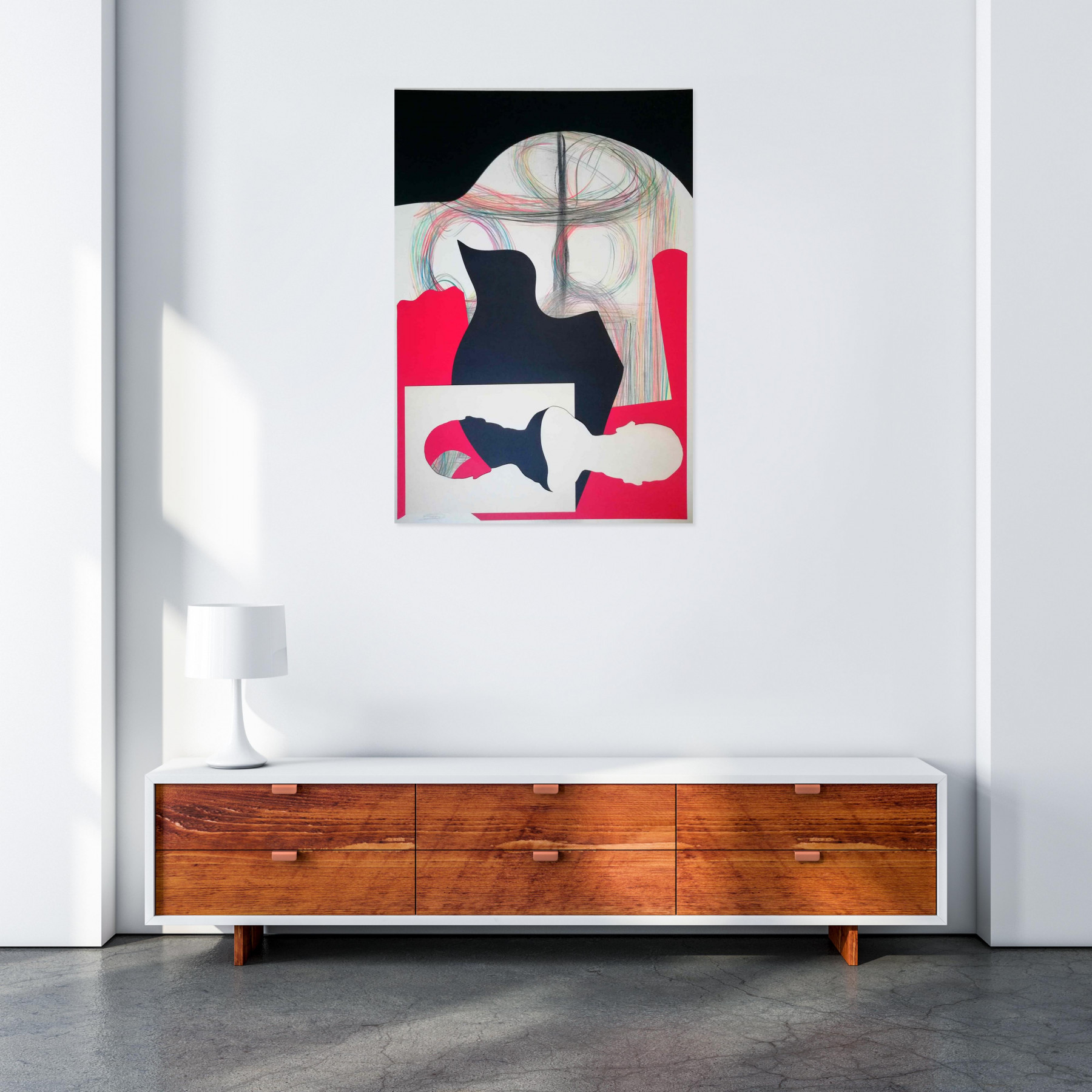 Stefano Mazzolini, Pigui, peinture - Galerie de vente et d’achat d’art contemporain en ligne Artalistic