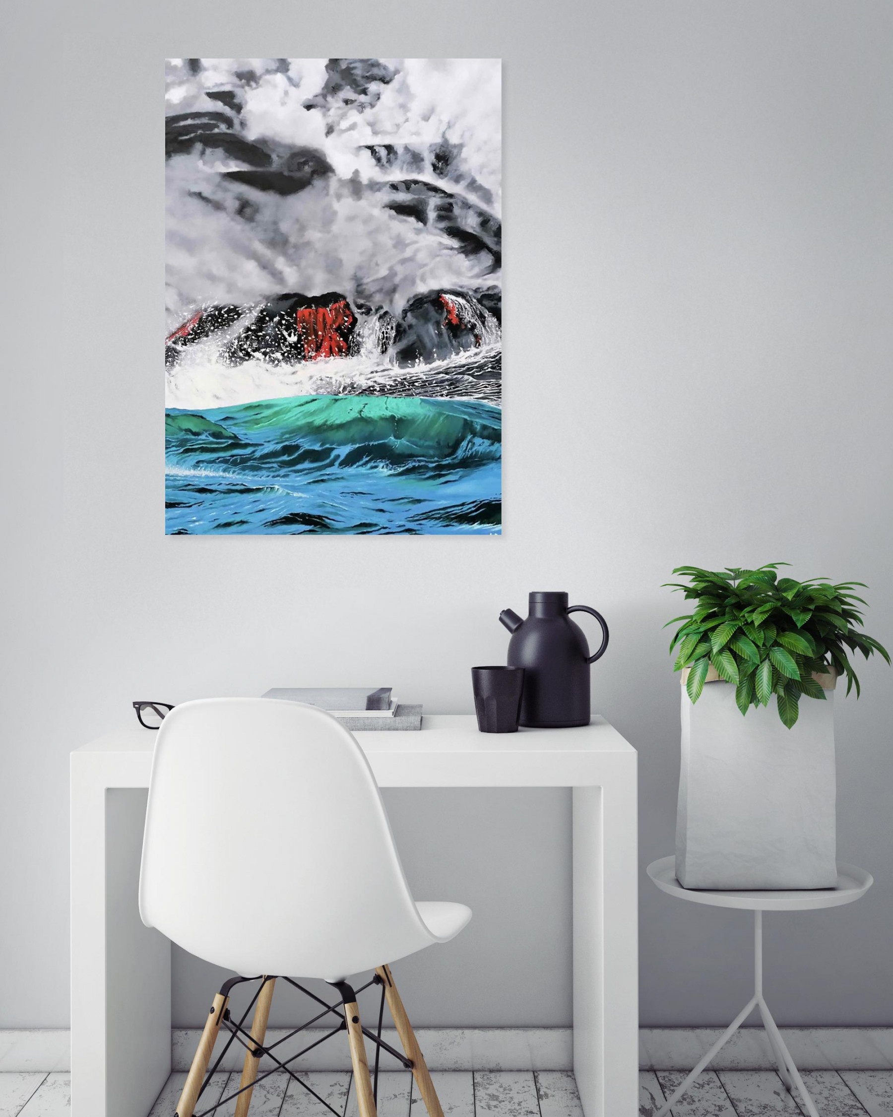 Aurélie Goarzin, Force de la nature, Peinture - Galerie de vente et d’achat d’art contemporain en ligne Artalistic