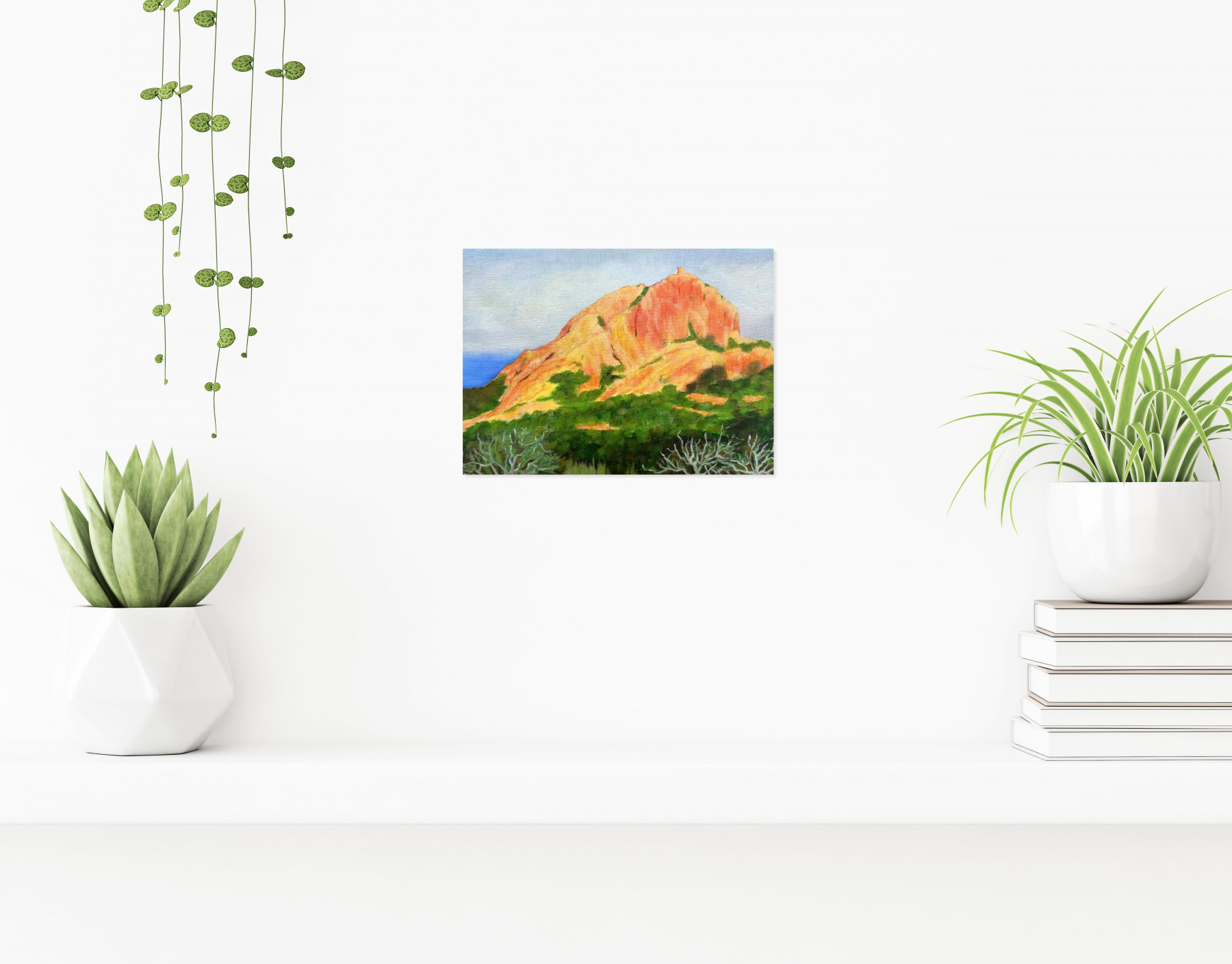 MIRA, Petit matin à Capu Rossu, Peinture - Galerie de vente et d’achat d’art contemporain en ligne Artalistic