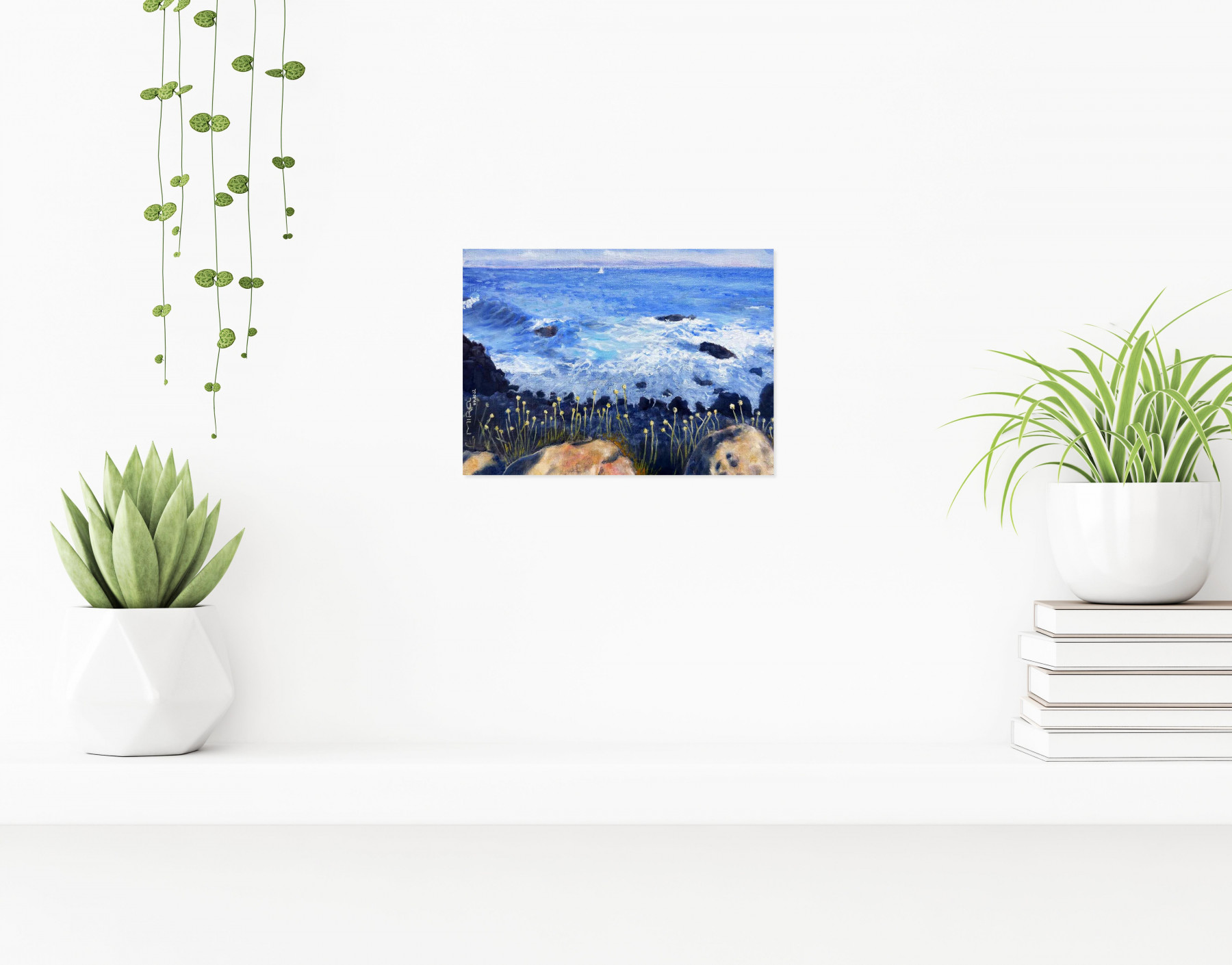 MIRA, Littoral des Sanguinaires, Peinture - Galerie de vente et d’achat d’art contemporain en ligne Artalistic