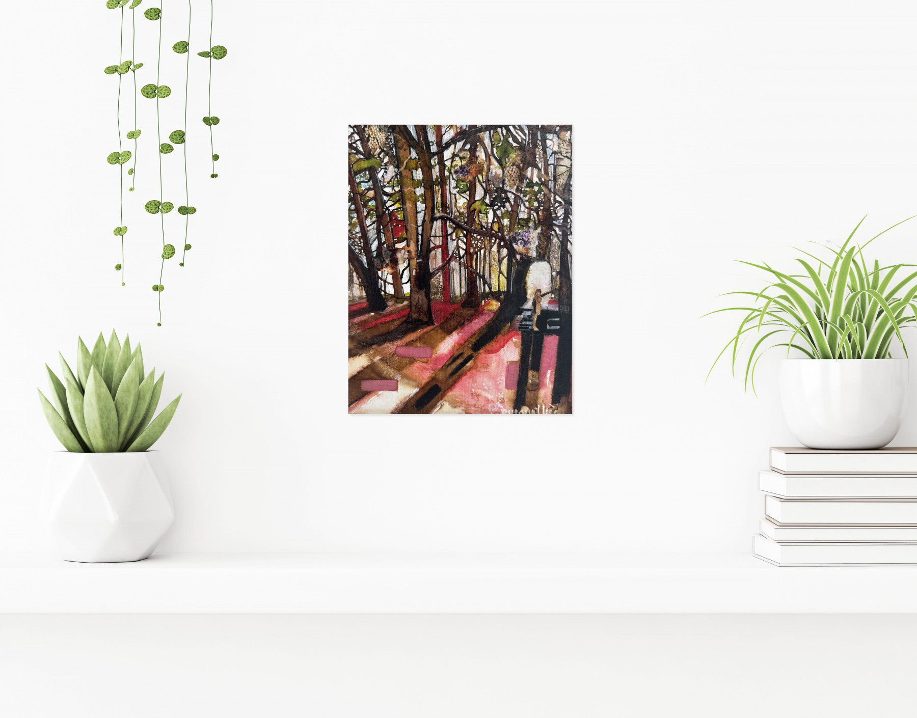Patricia Quenouillere, La sentinelle, Peinture - Galerie de vente et d’achat d’art contemporain en ligne Artalistic