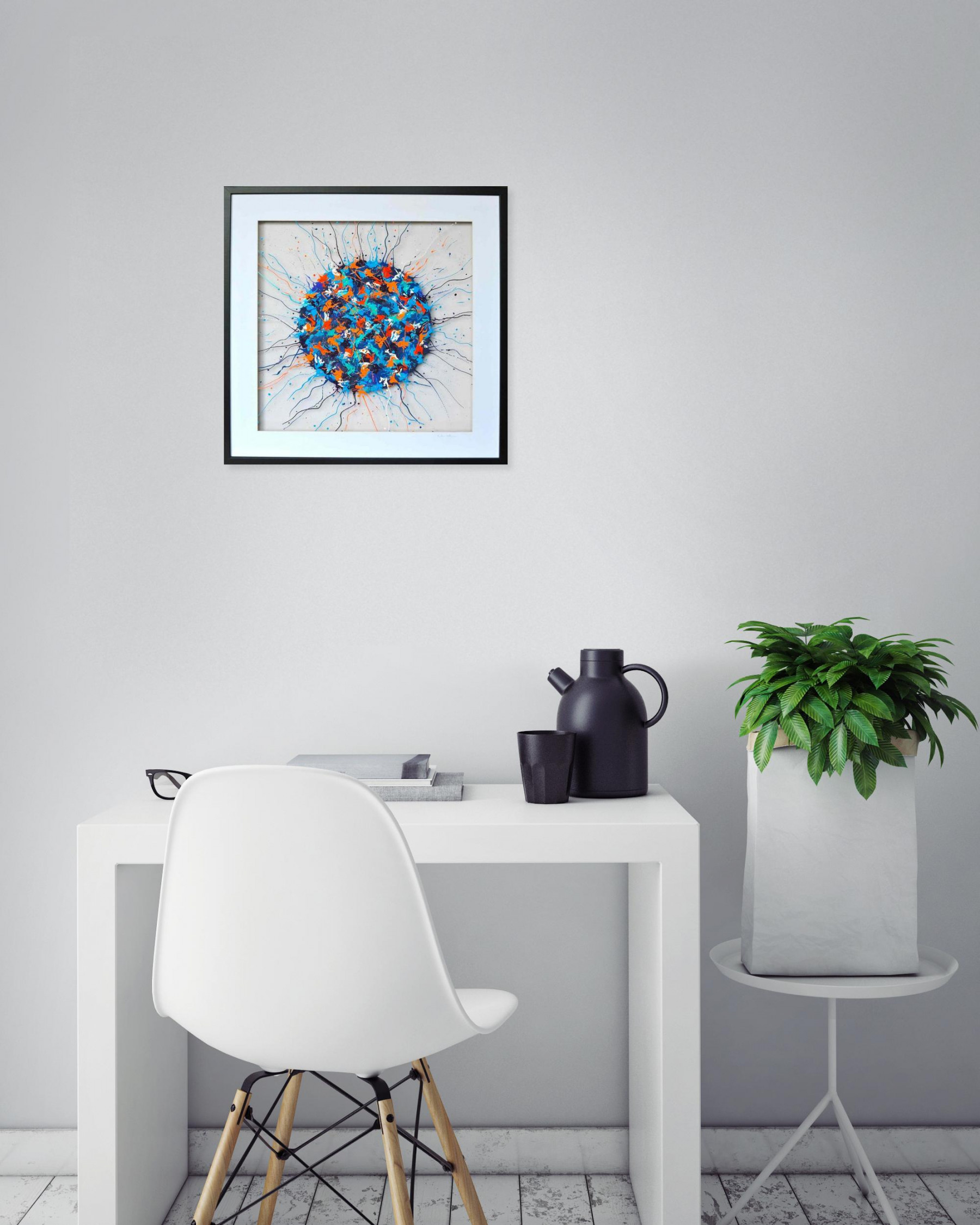 Rita Vandenherrewegen, Energie 3, peinture - Galerie de vente et d’achat d’art contemporain en ligne Artalistic