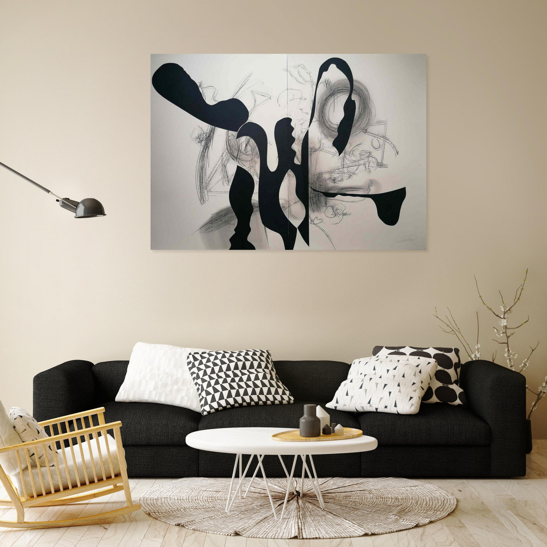 Stefano Mazzolini, Mescu, dessin - Galerie de vente et d’achat d’art contemporain en ligne Artalistic