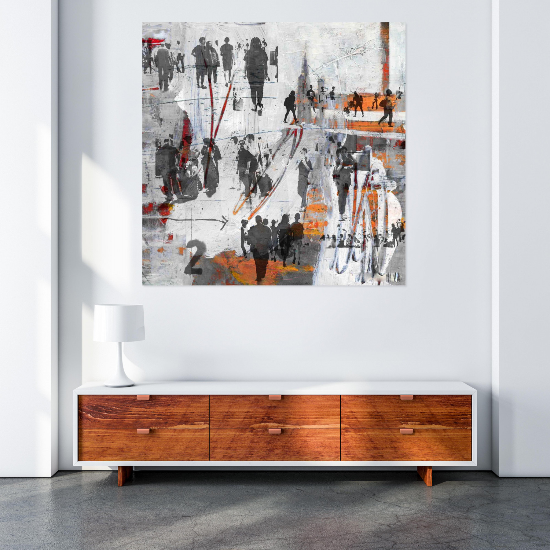 Sven Pfrommer, HUMAN CROWD XI , Edition limitée - Galerie de vente et d’achat d’art contemporain en ligne Artalistic