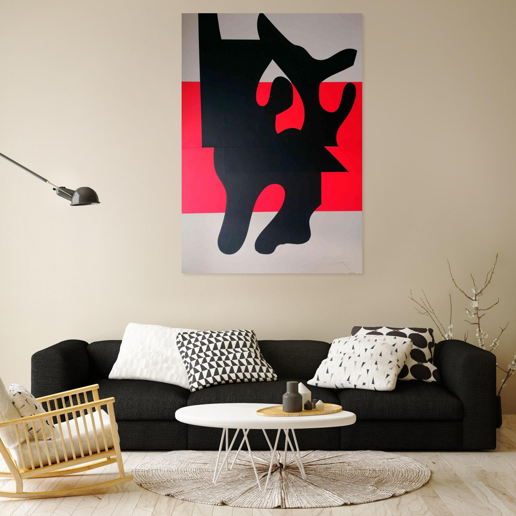 Stefano Mazzolini, Cervil, peinture - Galerie de vente et d’achat d’art contemporain en ligne Artalistic