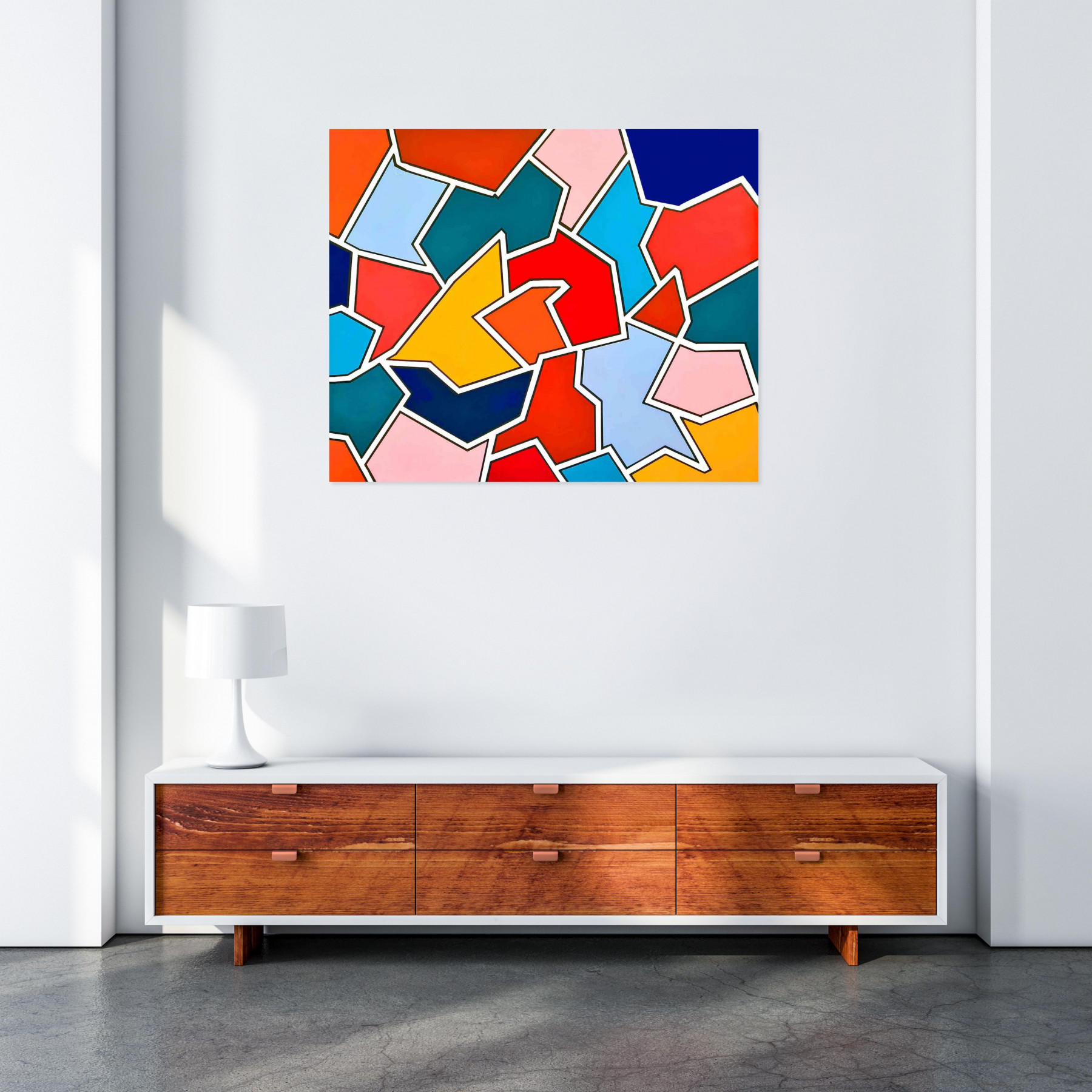 PHV, Mozaic, peinture - Galerie de vente et d’achat d’art contemporain en ligne Artalistic