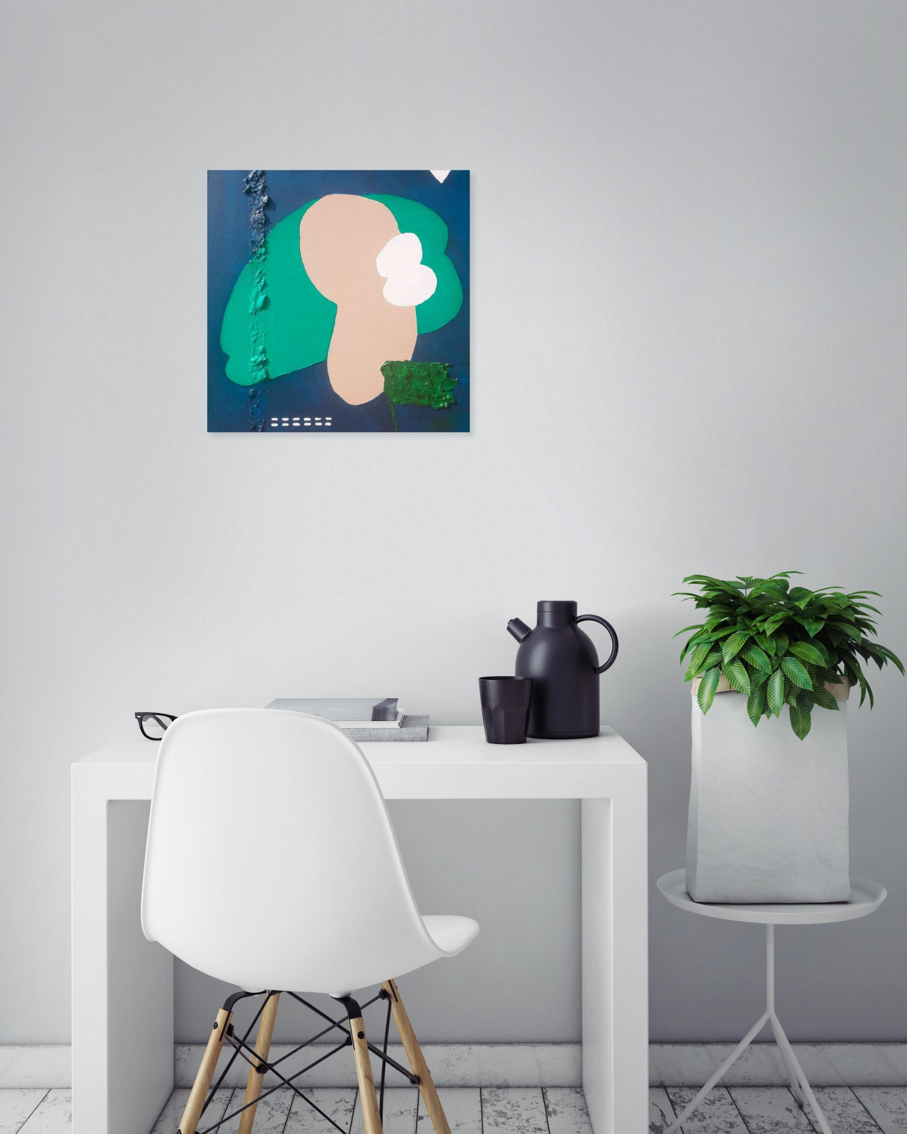 A-Wibaa, Kronos Kairos Aion, painting - Artalistic online contemporary art buying and selling gallery