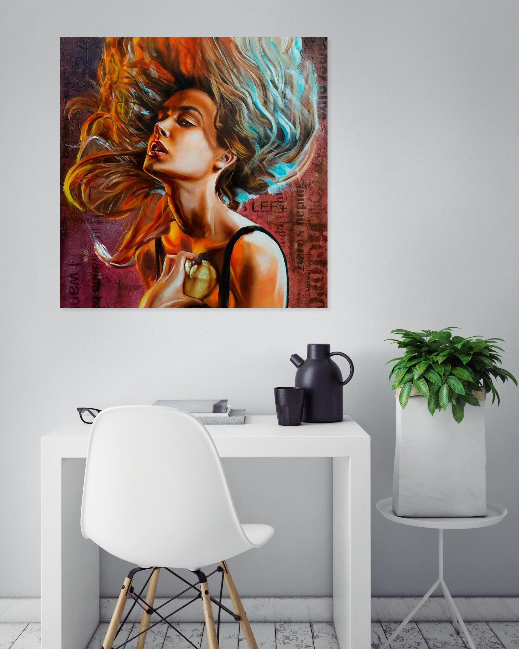Simona Zecca, Sudden Blast, peinture - Galerie de vente et d’achat d’art contemporain en ligne Artalistic