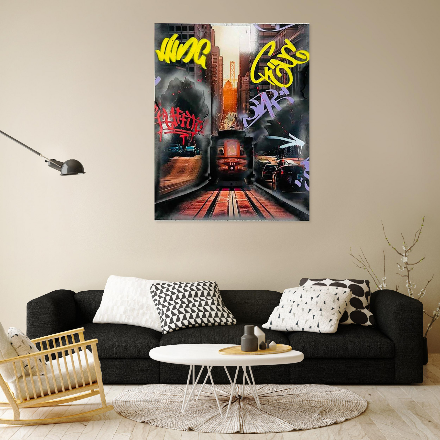 Nobless, San Francisco, peinture - Galerie de vente et d’achat d’art contemporain en ligne Artalistic